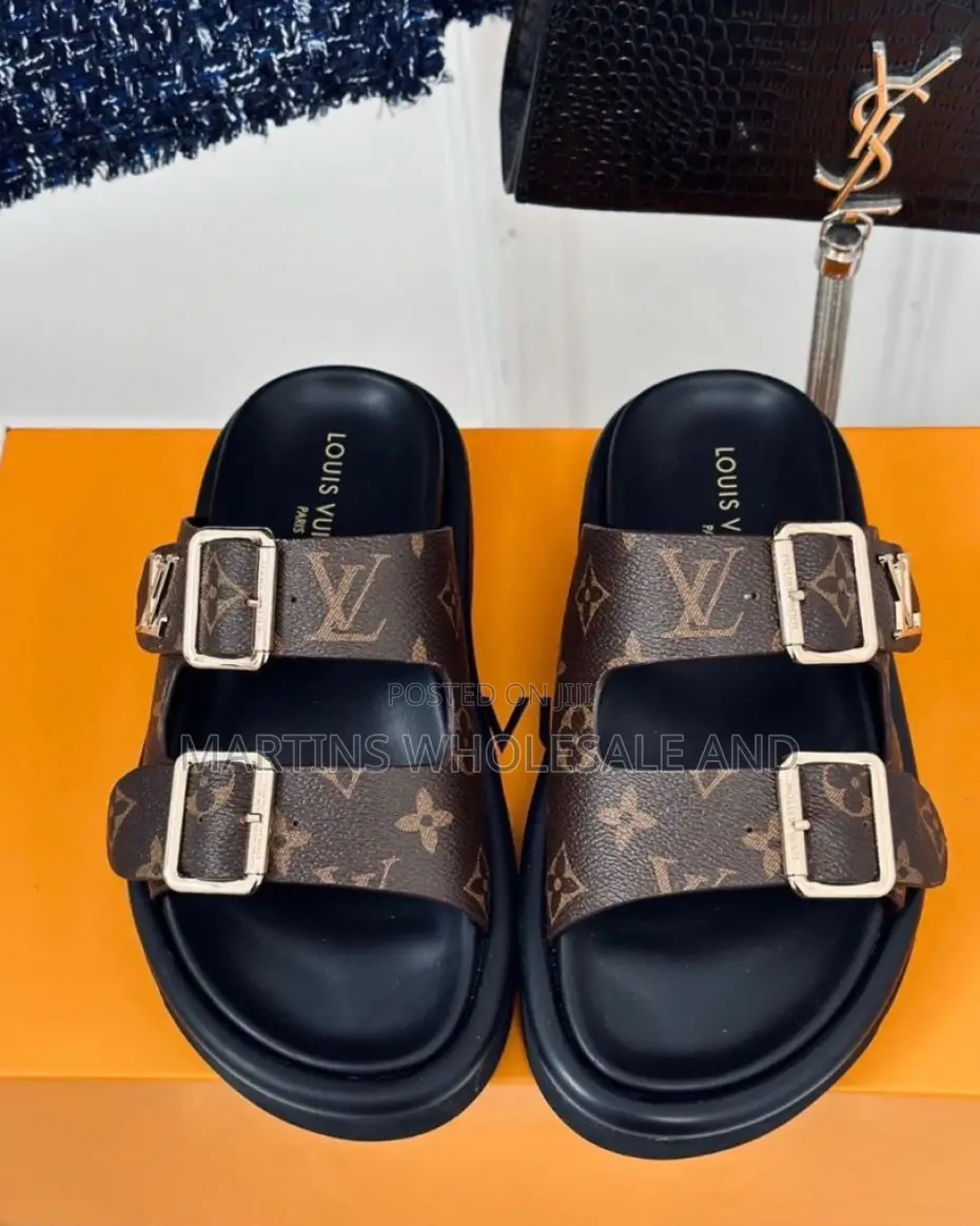 Louis Vuitton Bom Dia Flat Comfort Mules in Monogram
