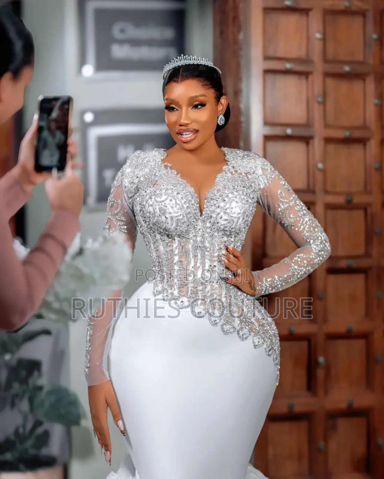 2 in 1 Mermaid Wedding Gown