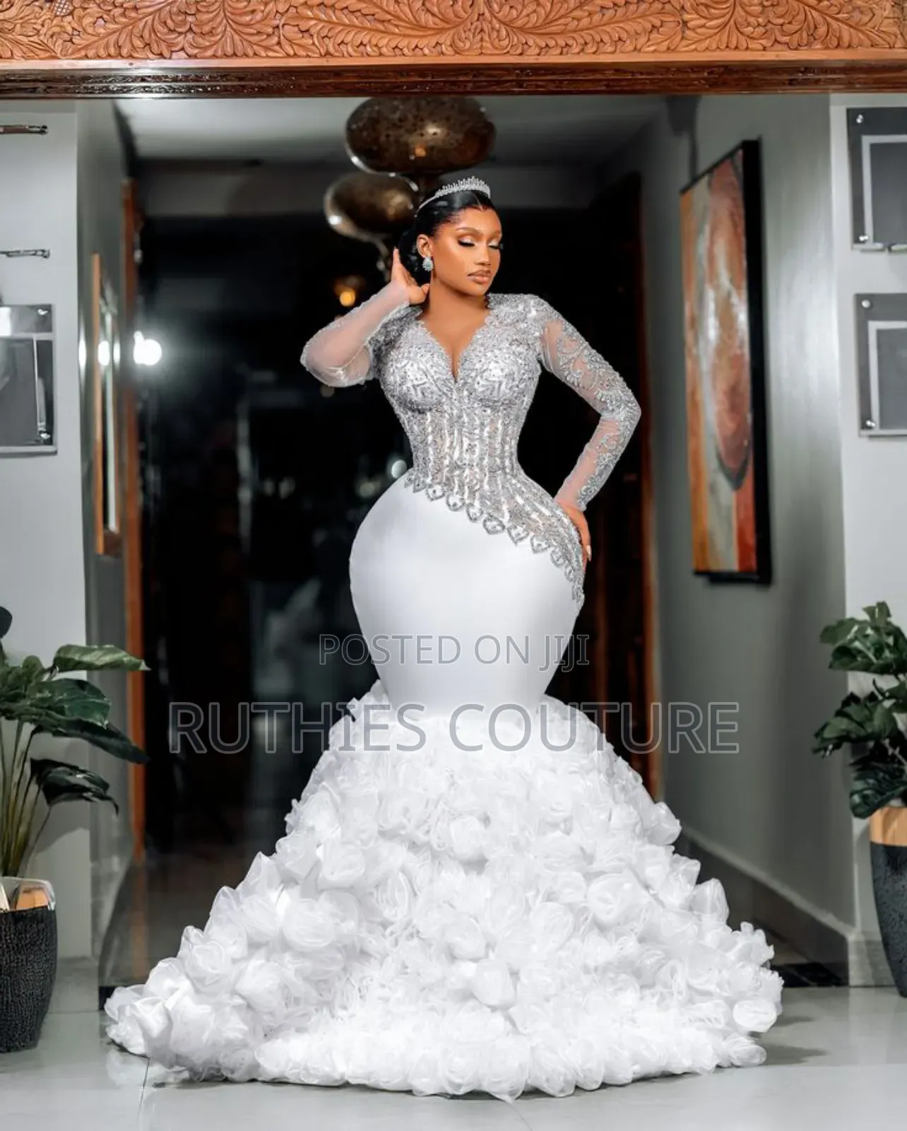2 in 1 Mermaid Wedding Gown