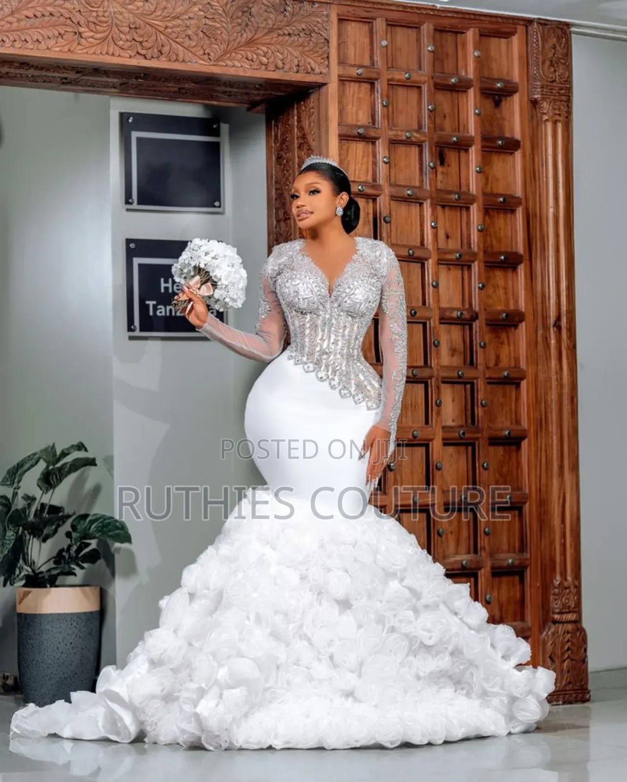 2 in 1 Mermaid Wedding Gown