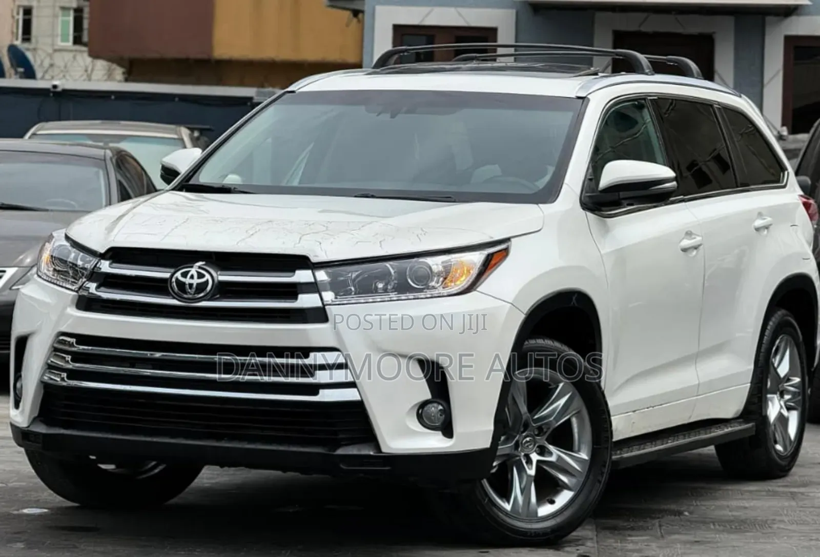 Toyota Highlander Limited 4dr SUV AWD (3.5L 6cyl 6A) 2015 White