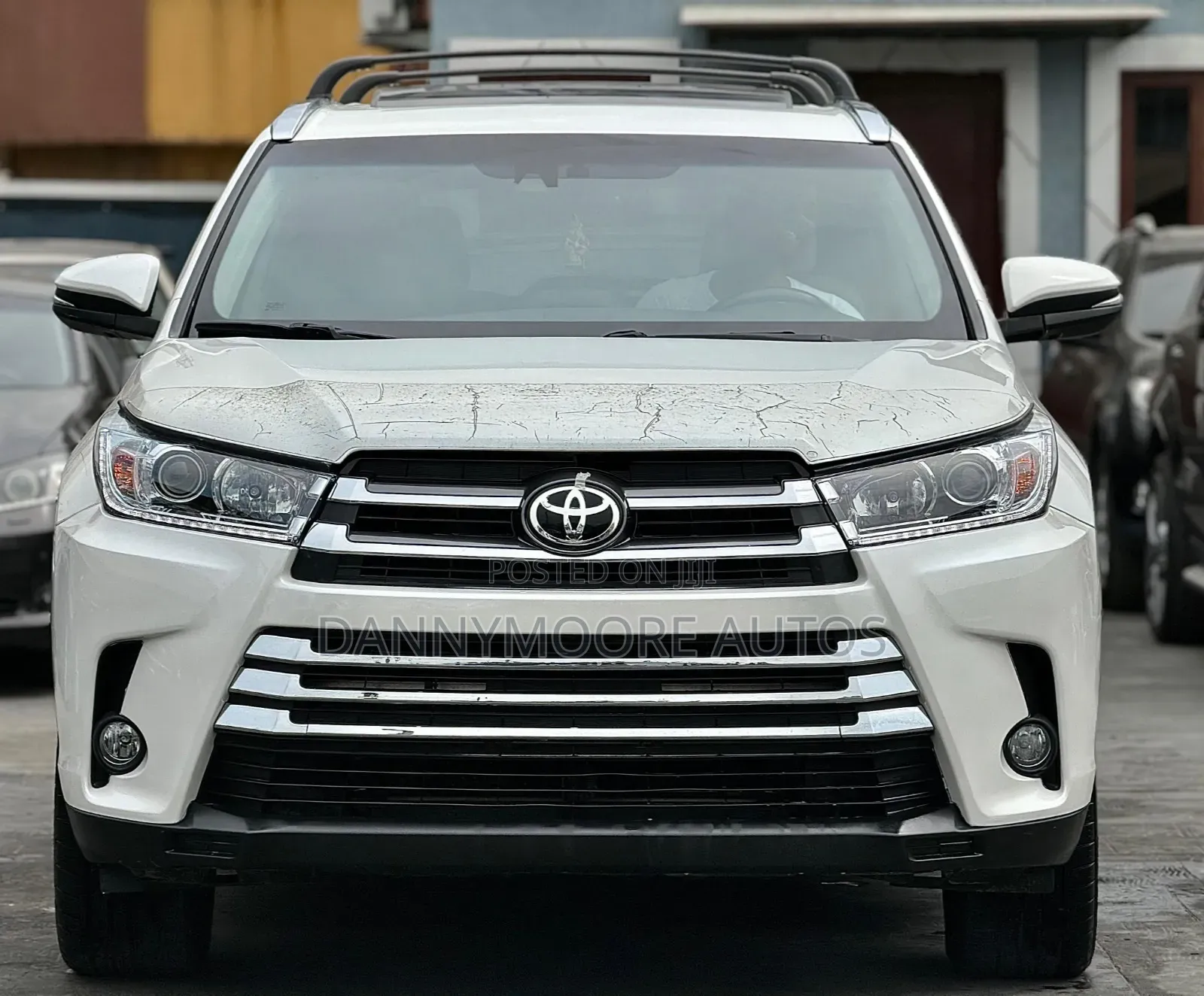 Toyota Highlander Limited 4dr SUV AWD (3.5L 6cyl 6A) 2015 White