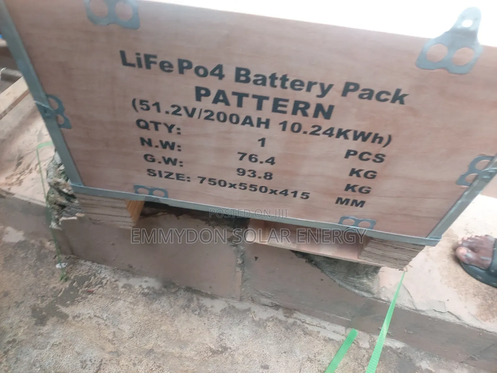 Pattern Lithium Iron Battery 10.24kwh  51.2v