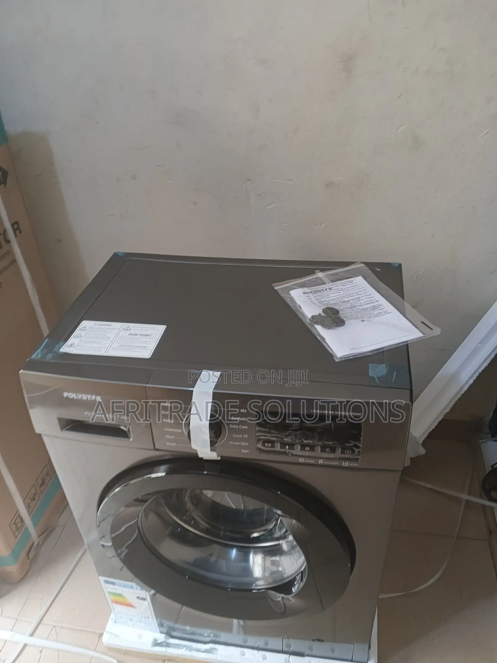Polystar Quickcycle Front Load Washing Machine 7kg