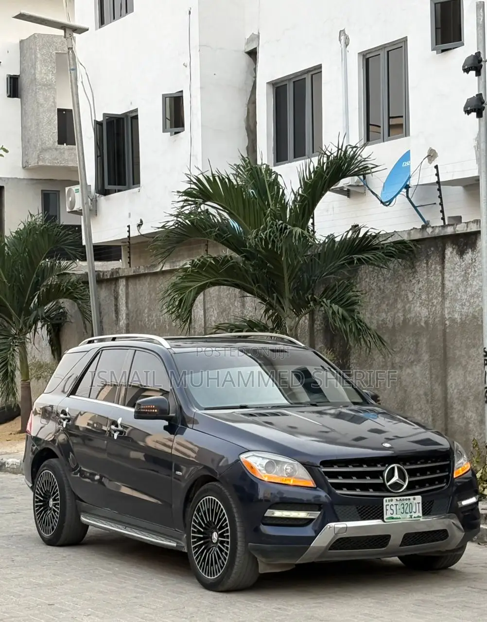 Mercedes-Benz M Class ML 350 4Matic 2013 Blue