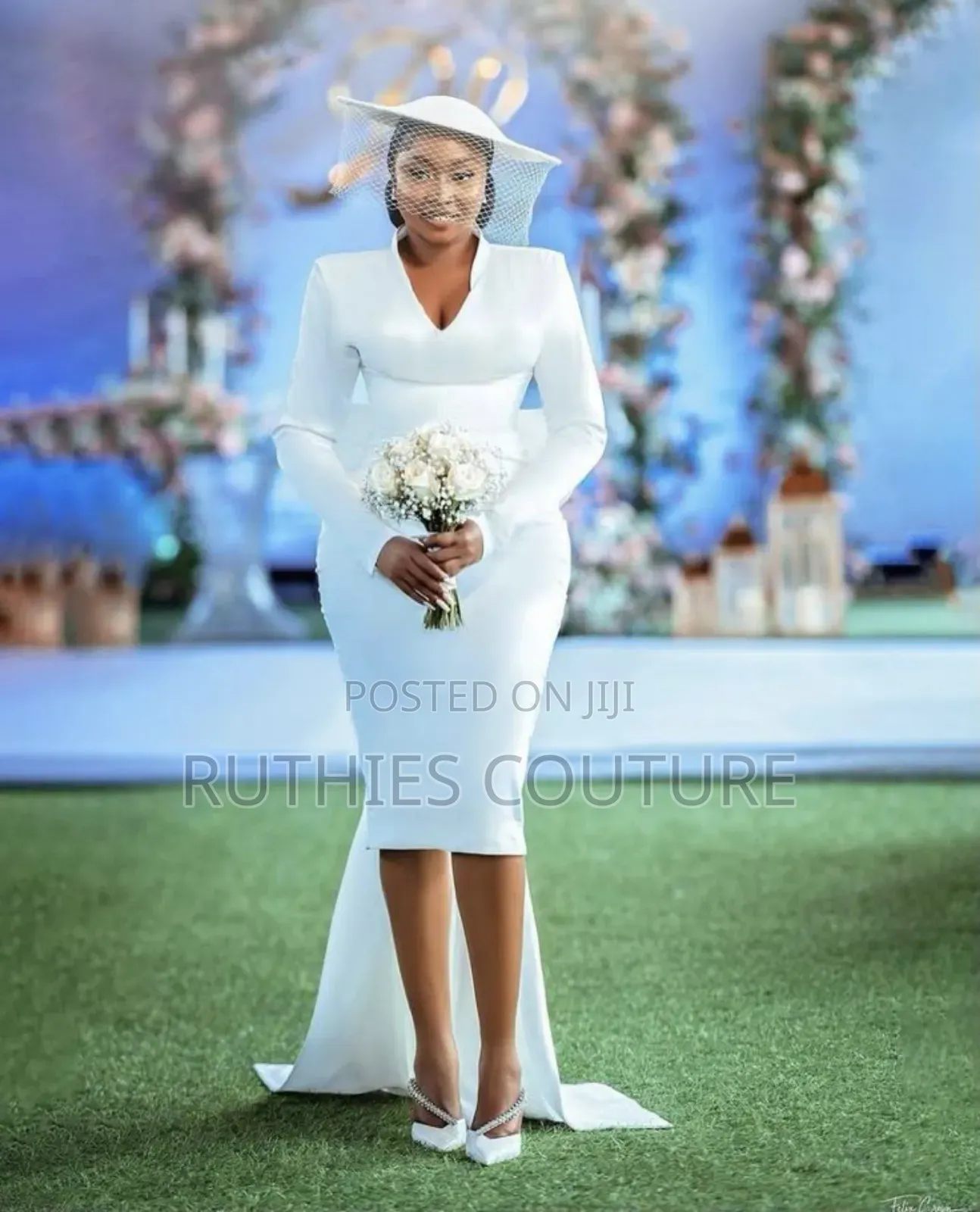 Classy Court Wedding Gown