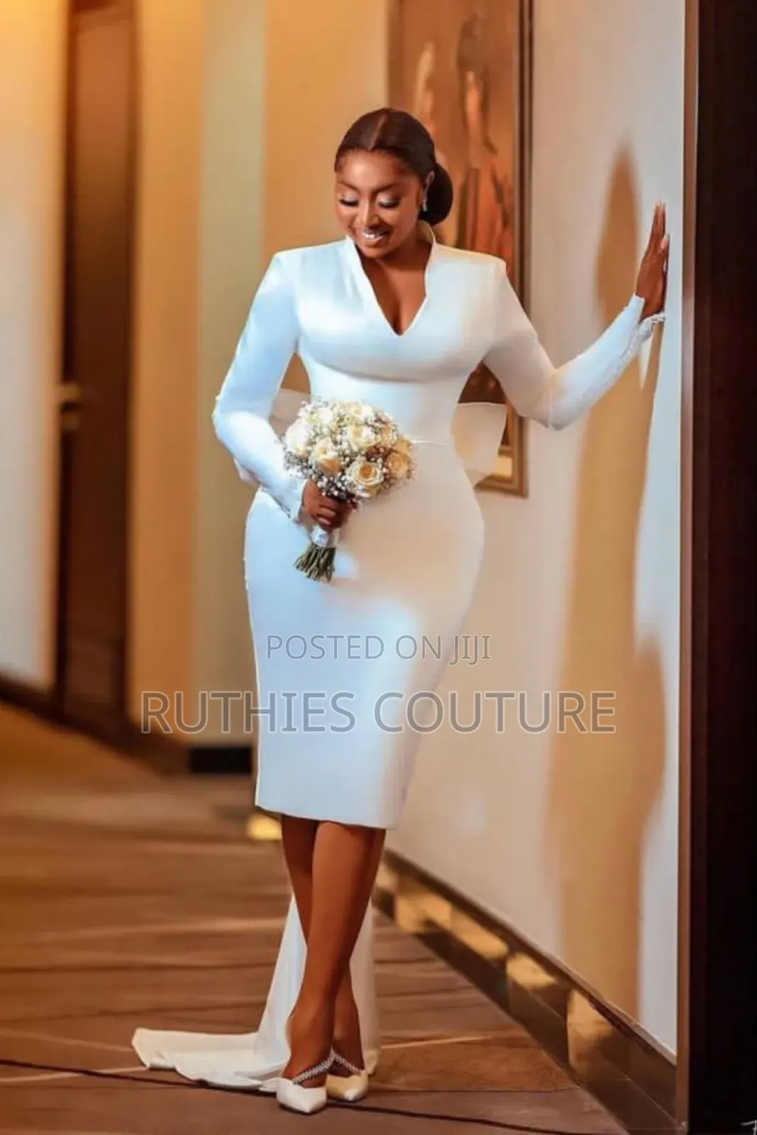 Classy Court Wedding Gown