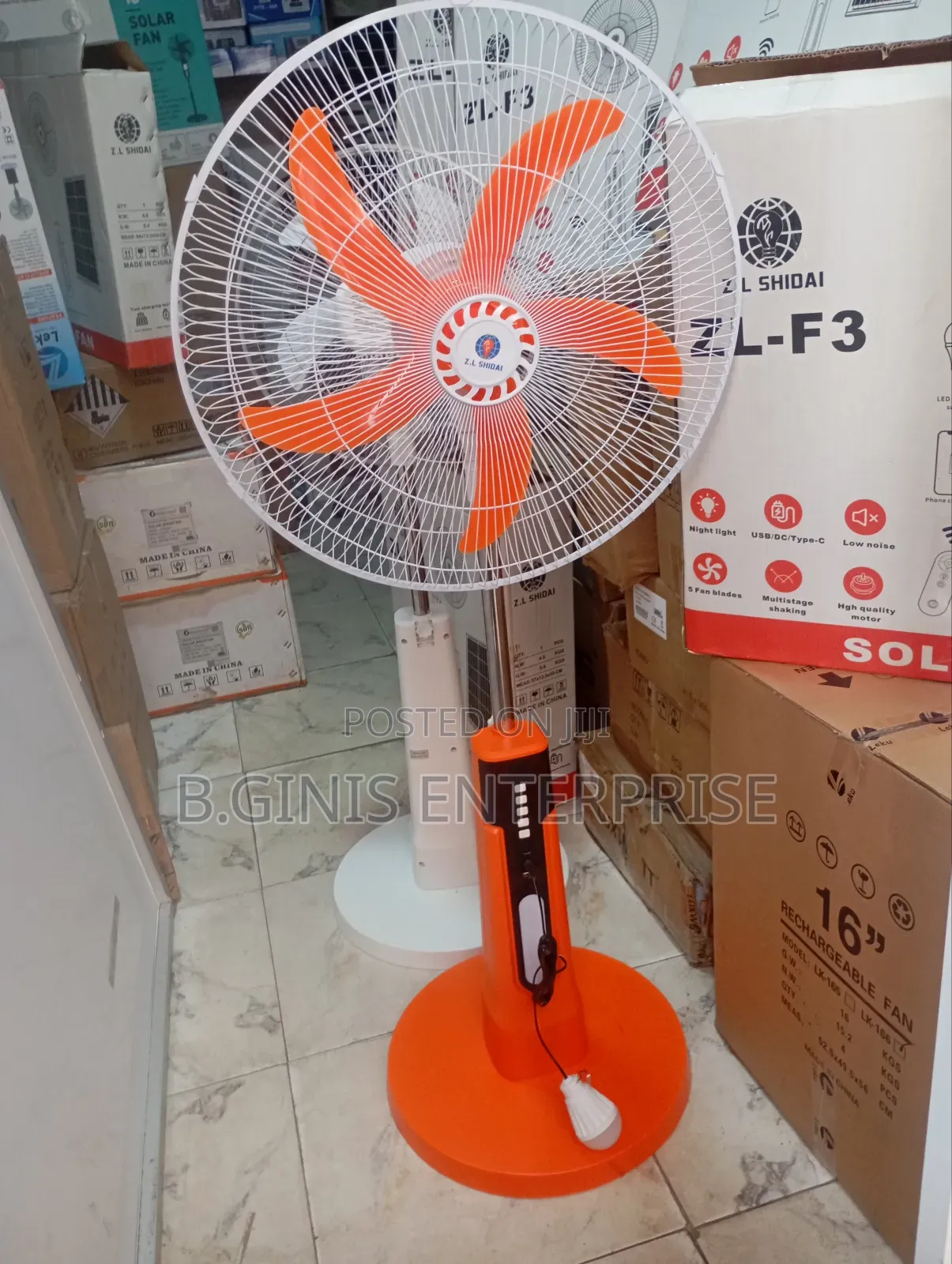 Great 18 Inches Solar Fan
