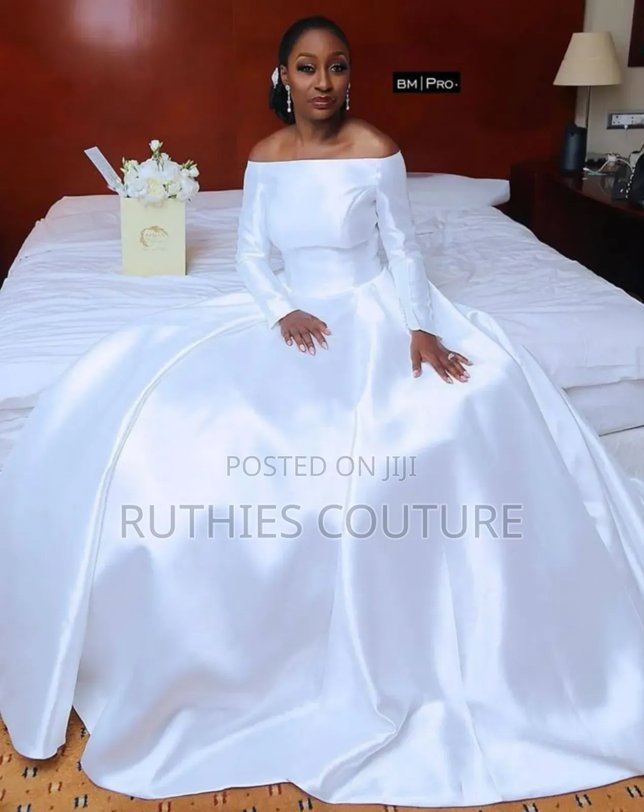 Silk Ball Wedding Dress Gown