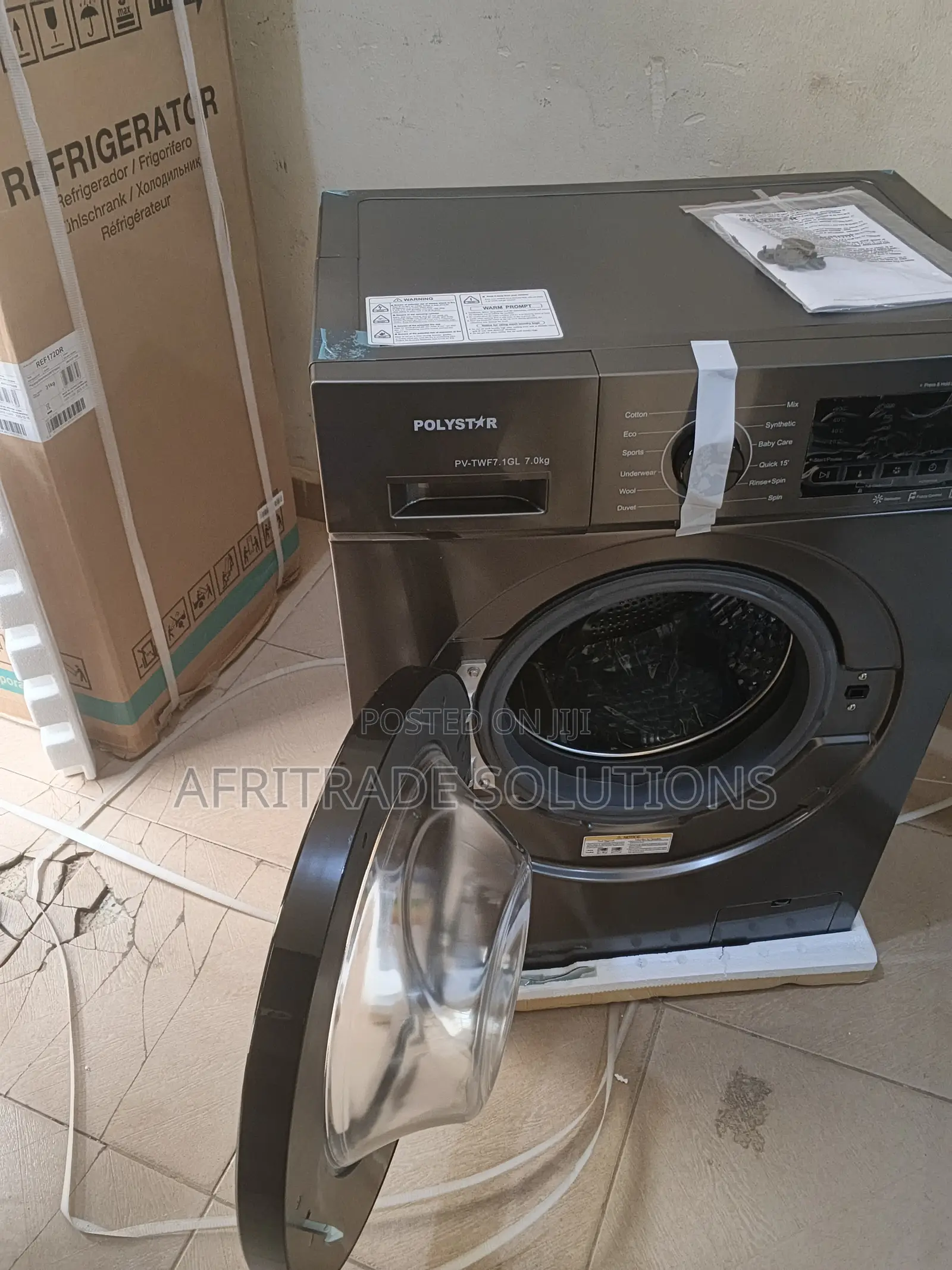 Polystar Ecocycle Front Load Washing Machine