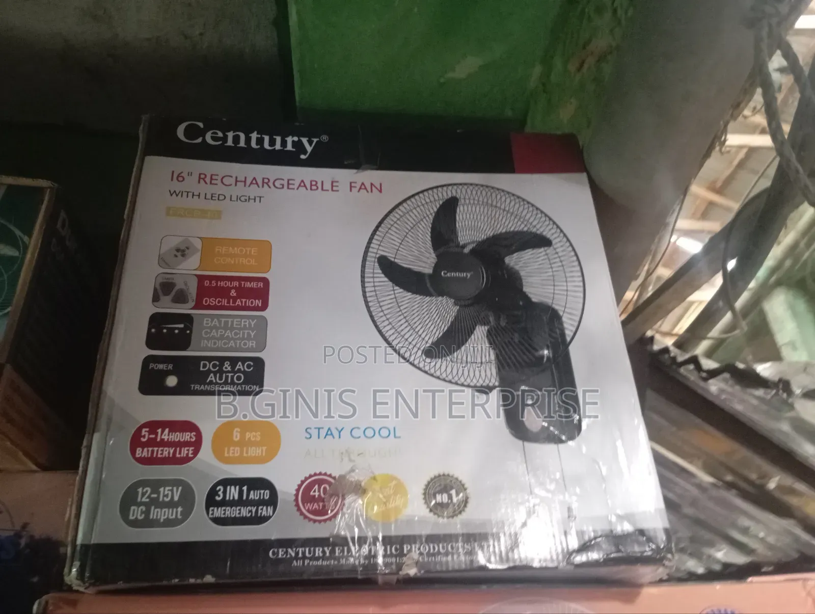 Great 16 Inches Solar Fan