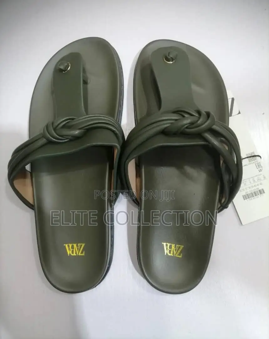 Zara Slide* *Size : 37-42 : As Displayed