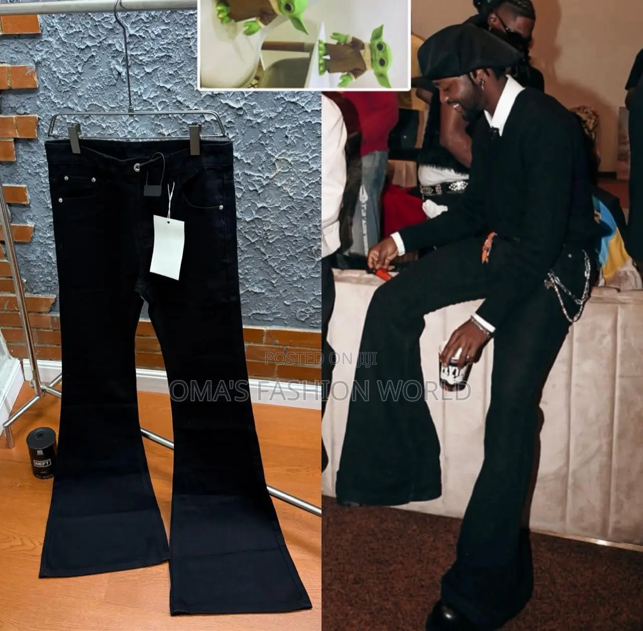 High Quality Baggy Jeans Crafted With Premium Denim