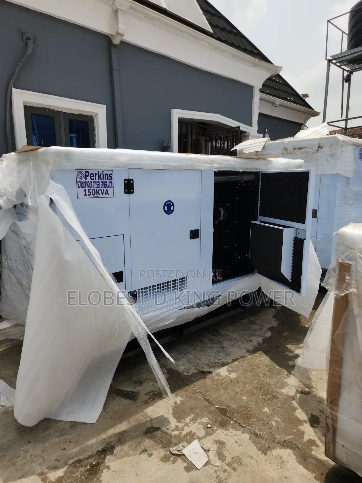 150kva Perkins Diesel Silent Generator 100% Copper Coil