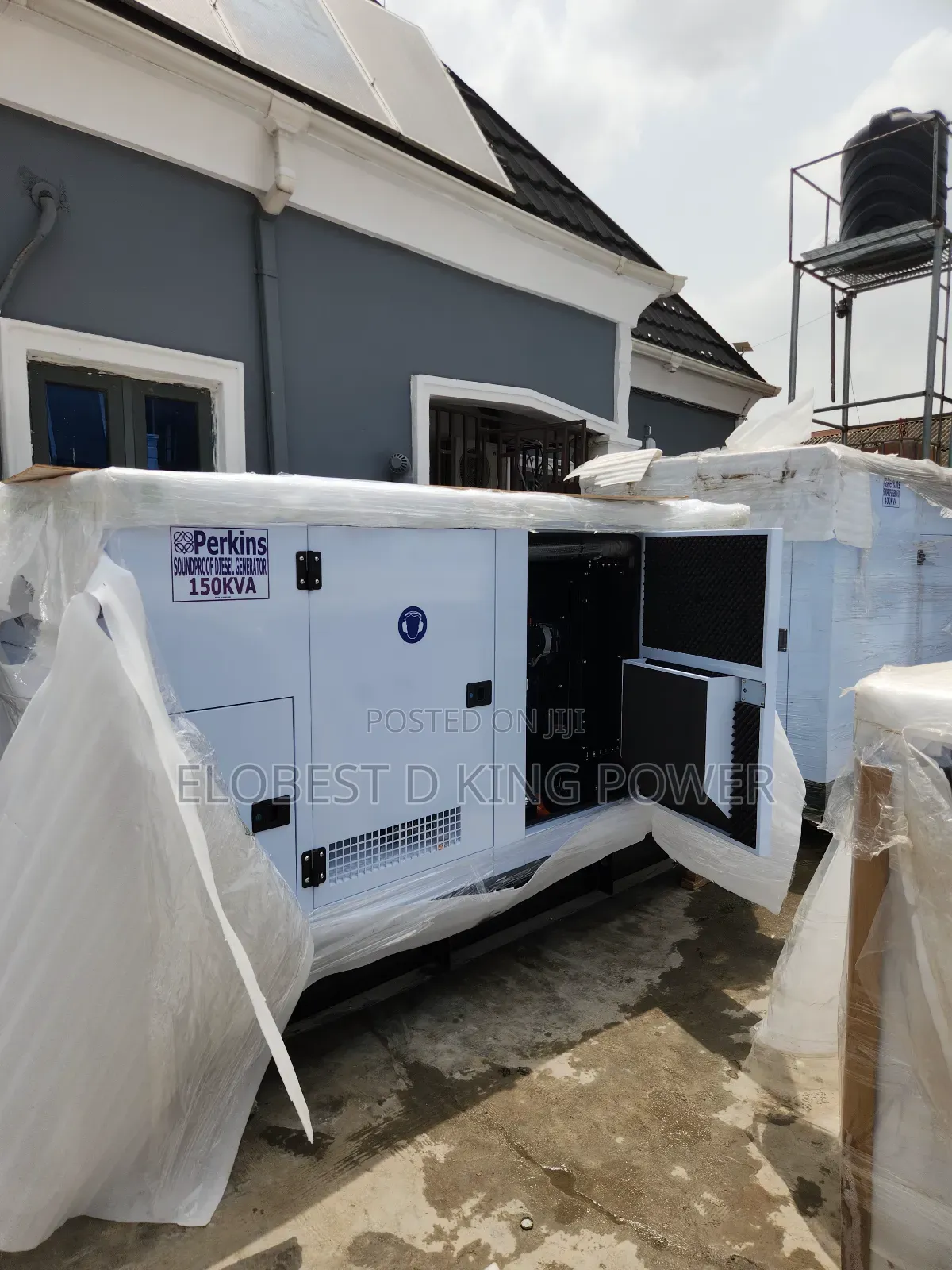 150kva Perkins Diesel Soundproof Generator With 100% Pure Copper Coil