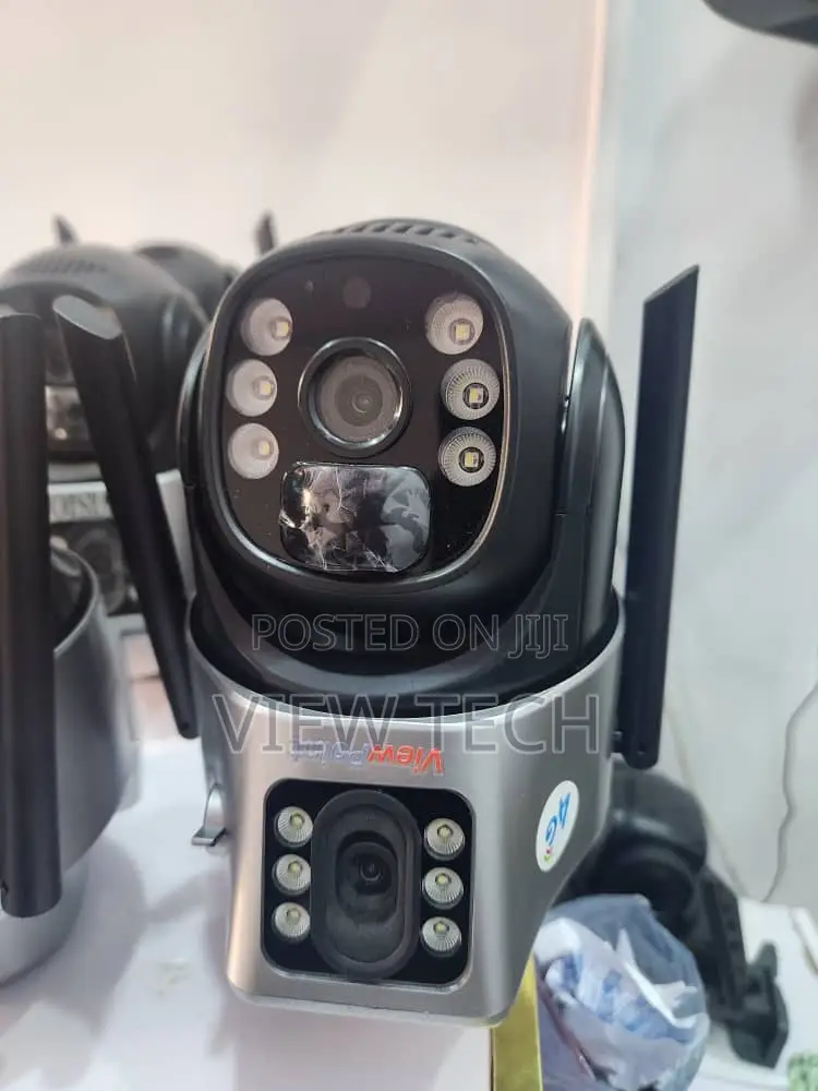 Dual Lens 8mp CCTV Camera V380