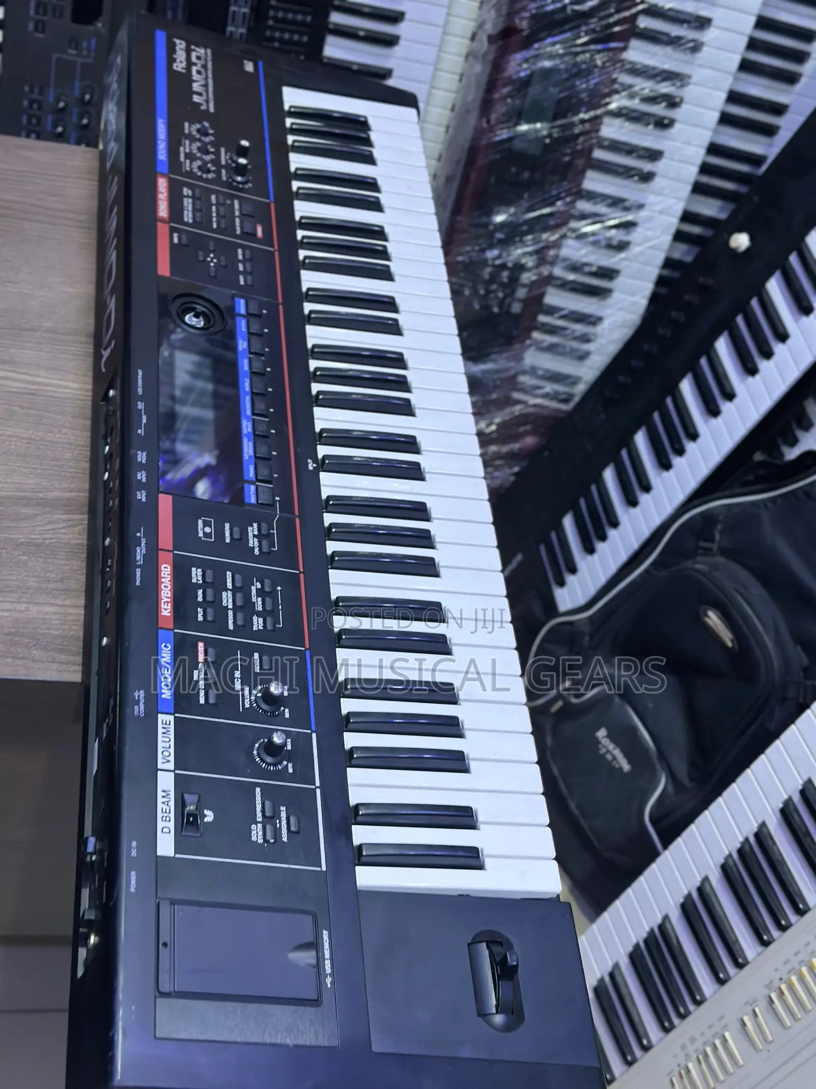 Roland Juno Di Mobile Synthesizer With Song Player
