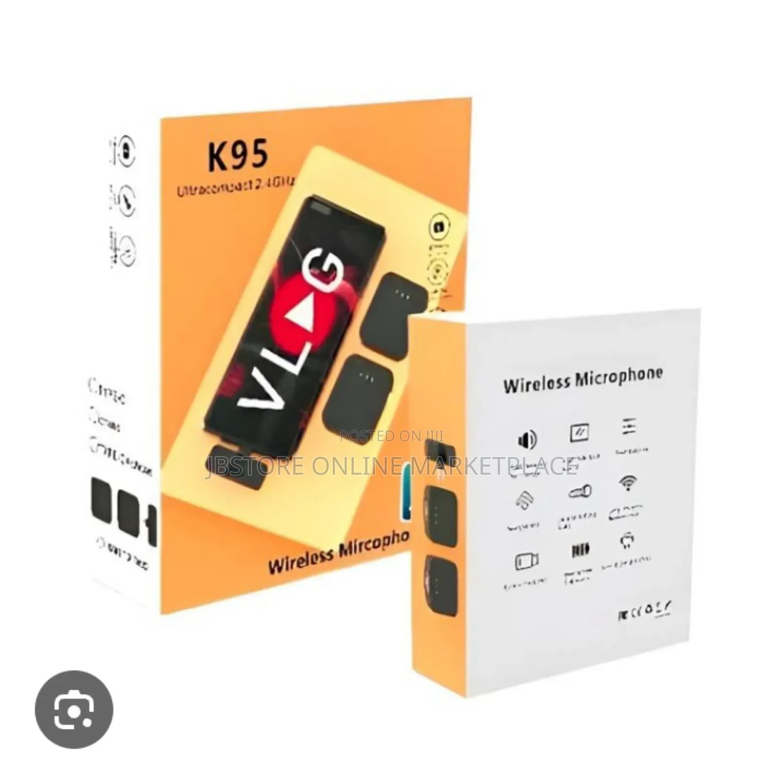  Ultracompact 2.4ghz Wireless Microphone,Designed Content Creator