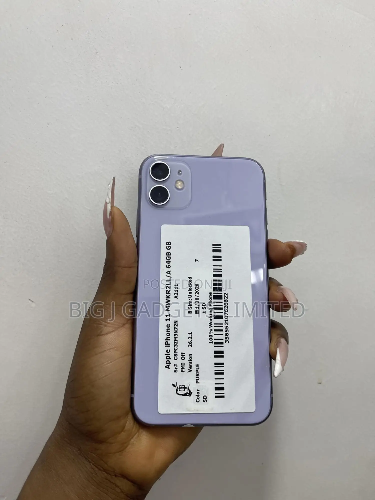 Apple iPhone 11 64 GB Purple