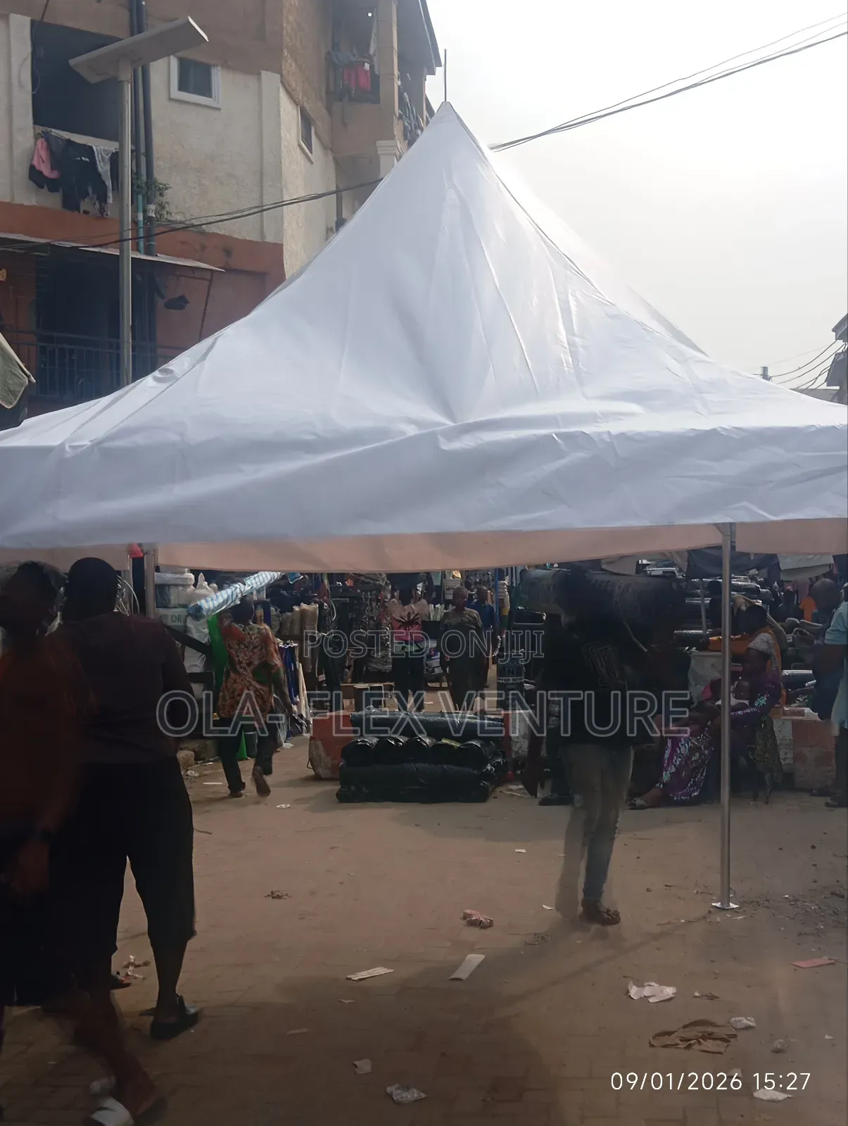 Tarpaulin Tent 10feet by 10feet Only Tarpaulin