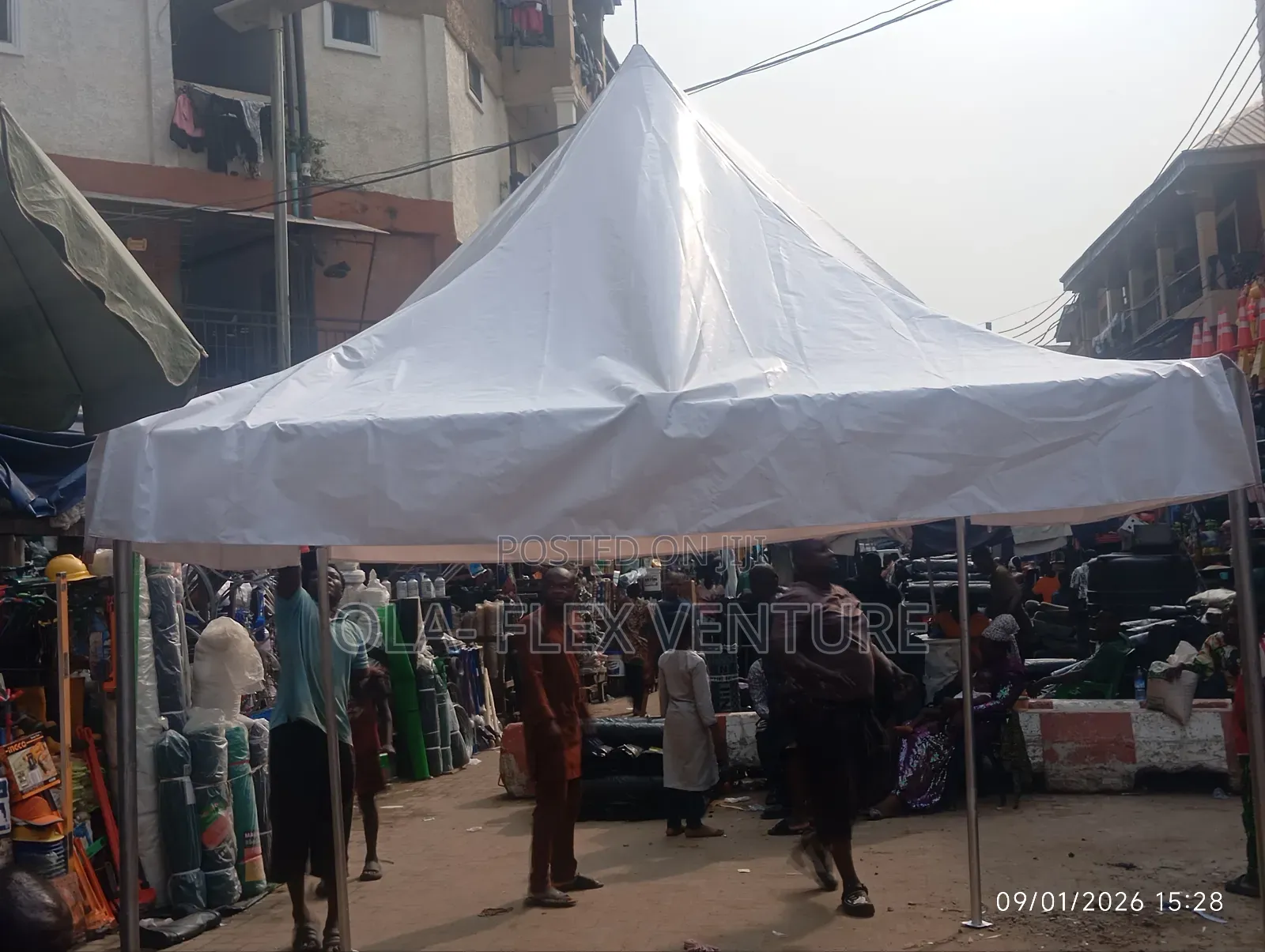 Tarpaulin Tent 10feet by 10feet Only Tarpaulin
