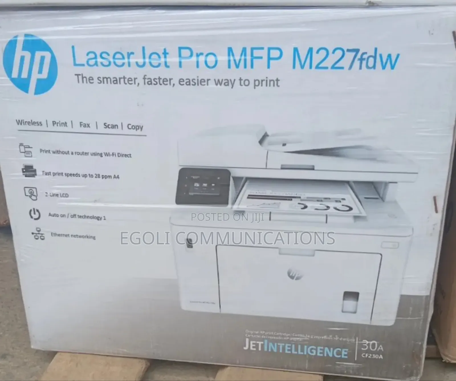 Hp Laserjet Pro MFP M227fdw Printer