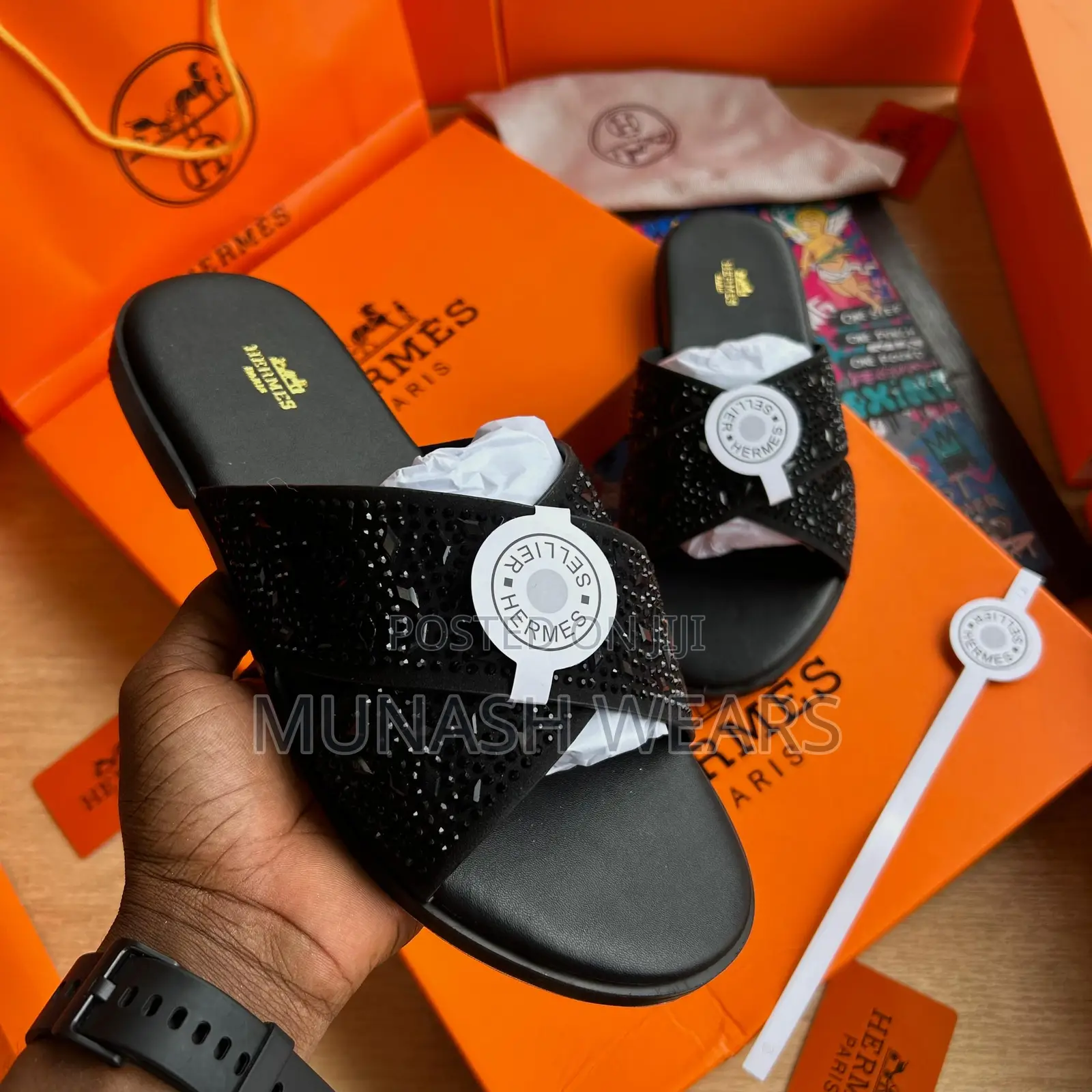 Hermes Leather Slipers 40-46 Available 2026 Collection