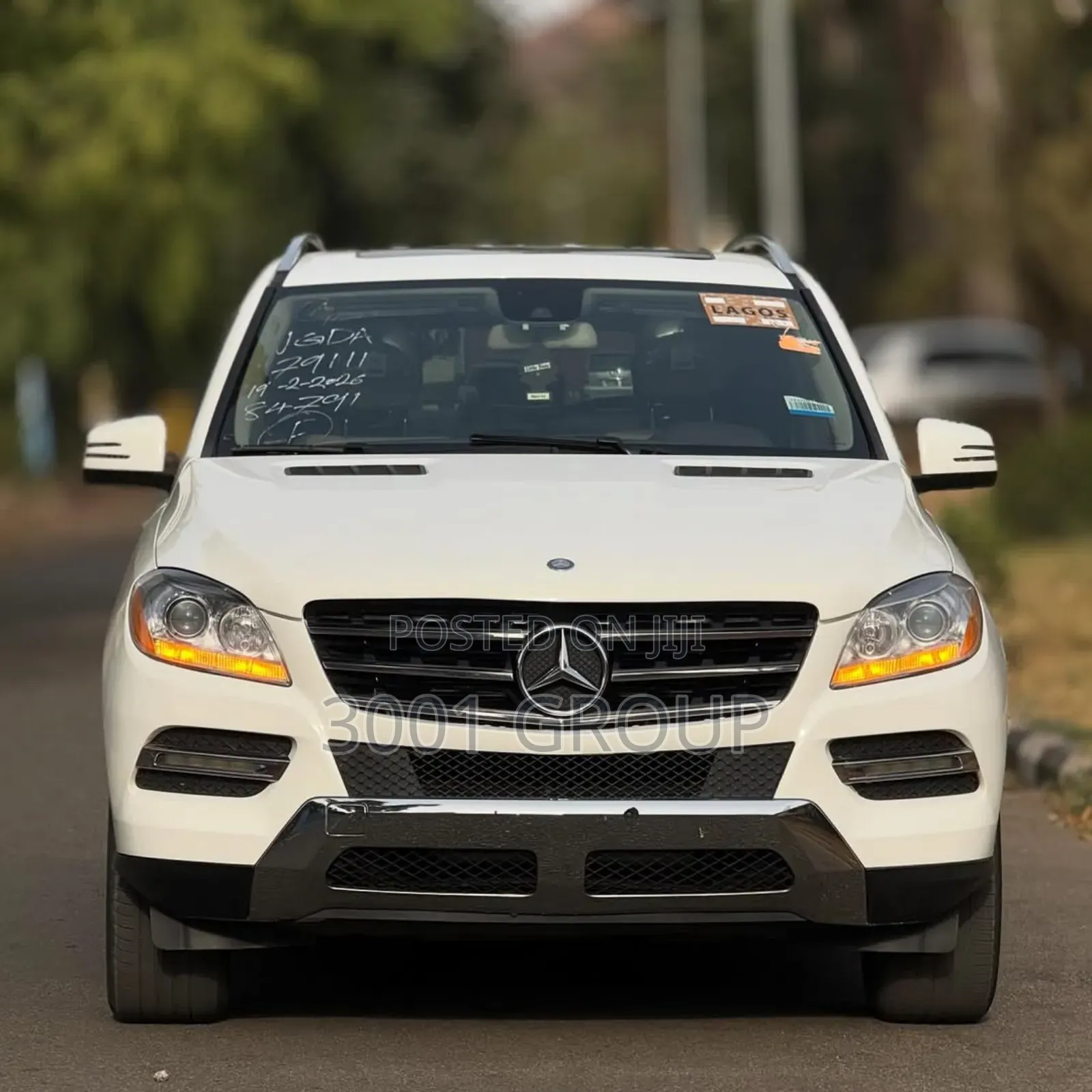 Mercedes-Benz M Class 2015 White