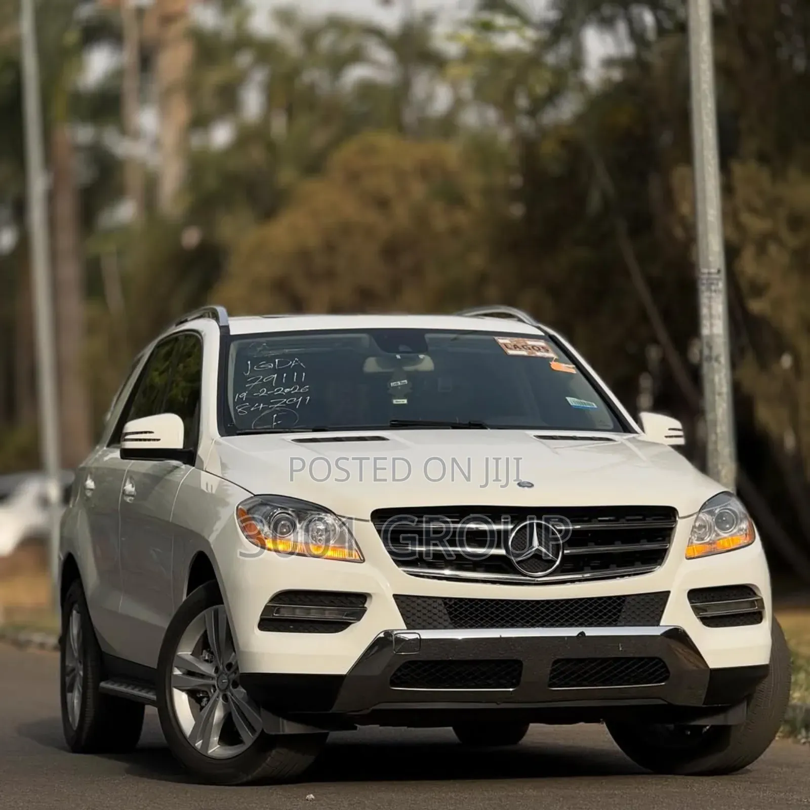 Mercedes-Benz M Class 2015 White