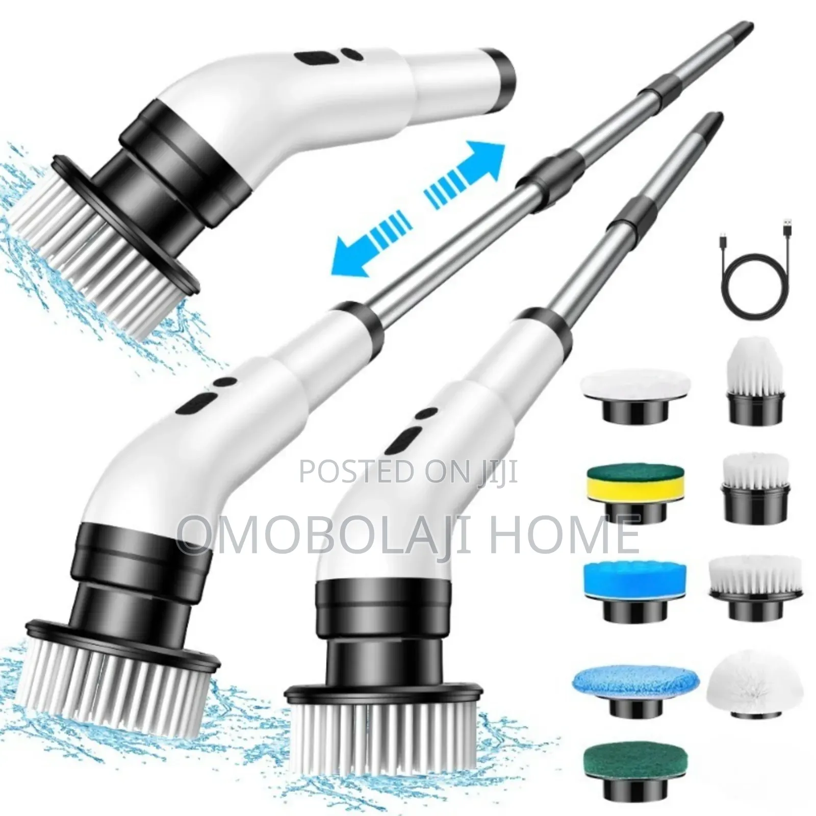 9 in 1 Rechargeable Electric Cleaning Brush