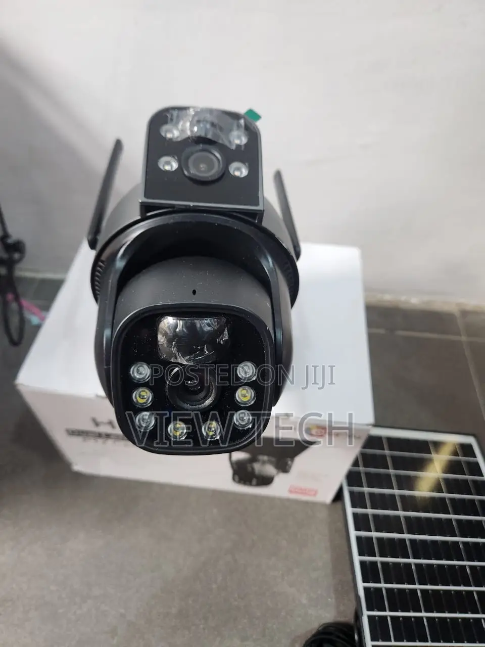 High Quality Ultra Hd Ubox Dual Lens Solar Camera