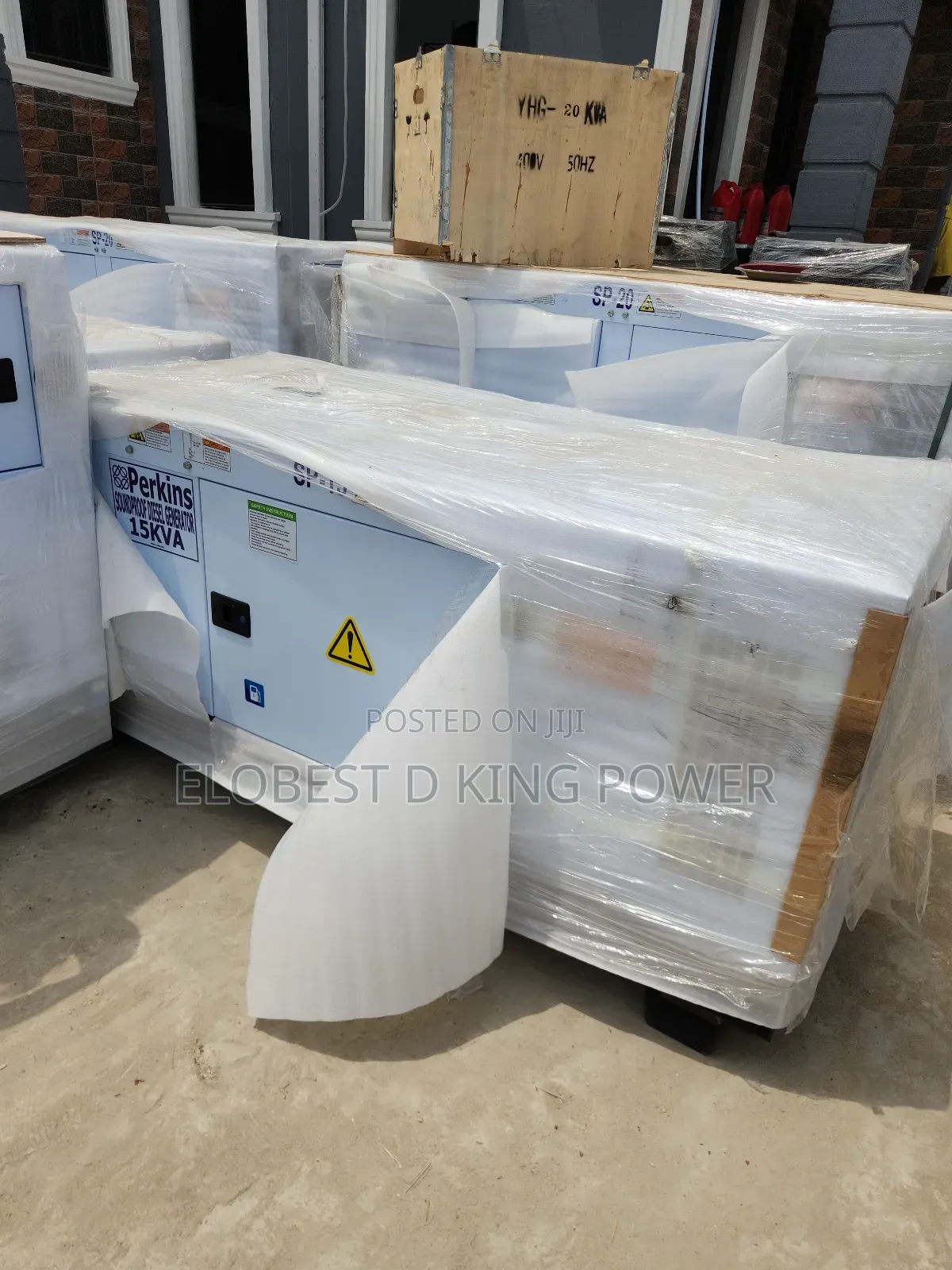 15kva Perkins Silent Generator With 100% Pure Copper Coil