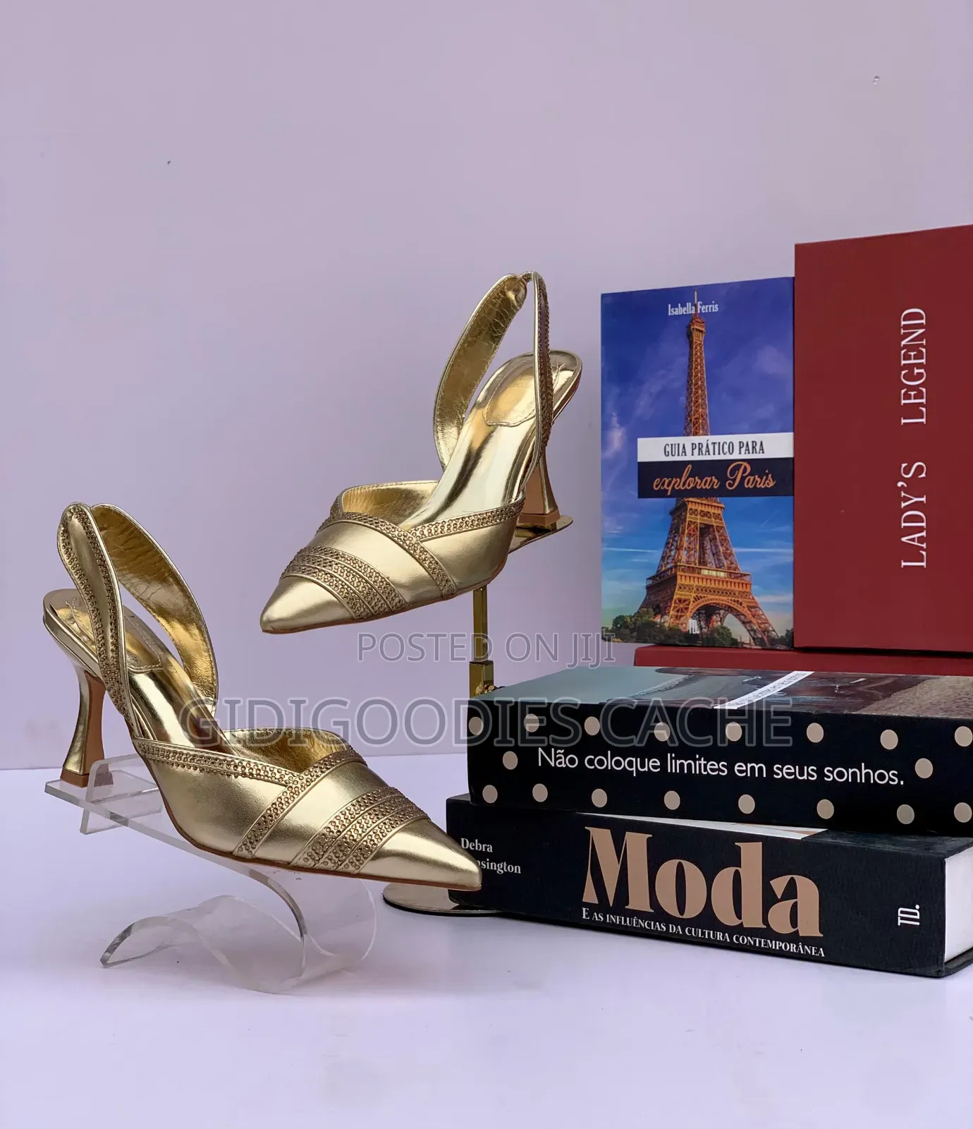 Lady's Legend Slingback Heels Size 37-42