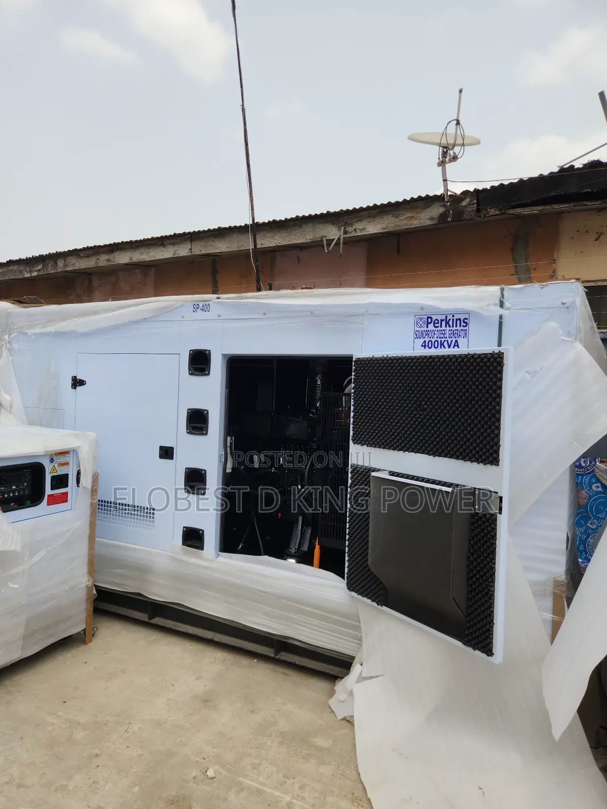 Brand New Perkins Soundproof Generator 400kva With 3 Years Warranty