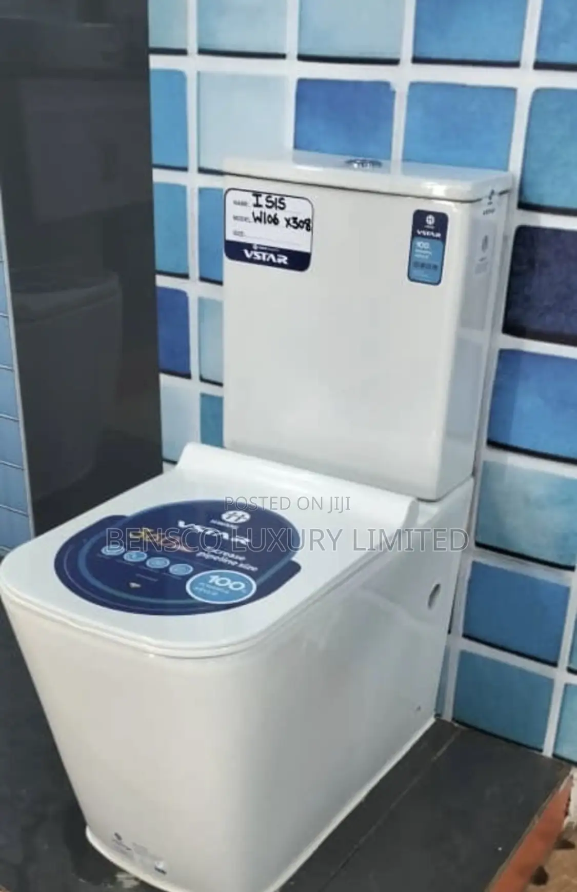 Original Vstar Modern Wc With 360° Turbo Flush System