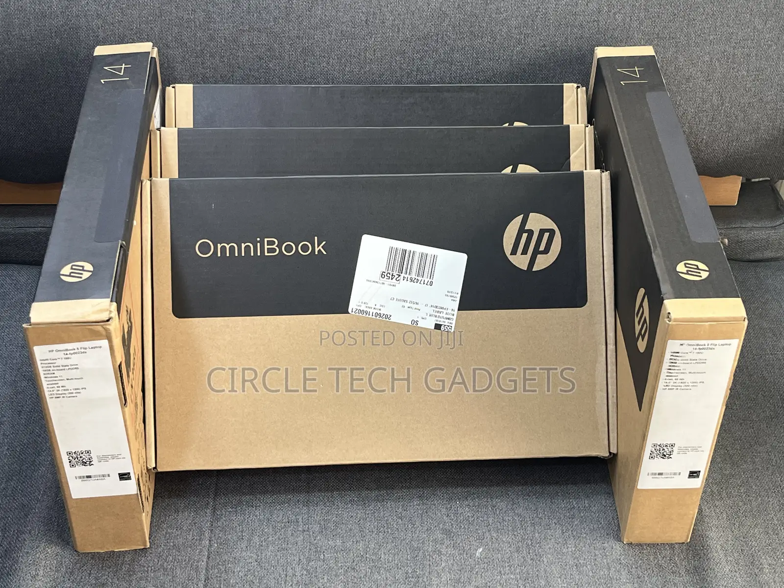 New Laptop HP OmniBook 5 Flip 16GB Intel Core 7 SSD 512GB