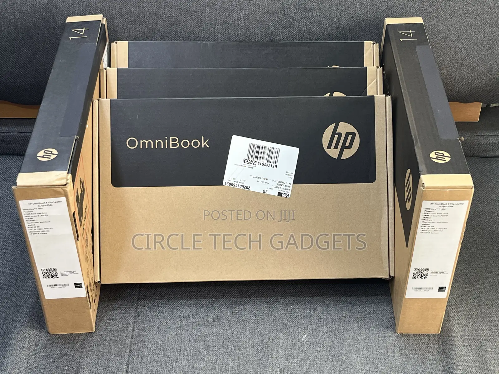 New Laptop HP OmniBook 5 Flip 16GB Intel Core 7 SSD 512GB