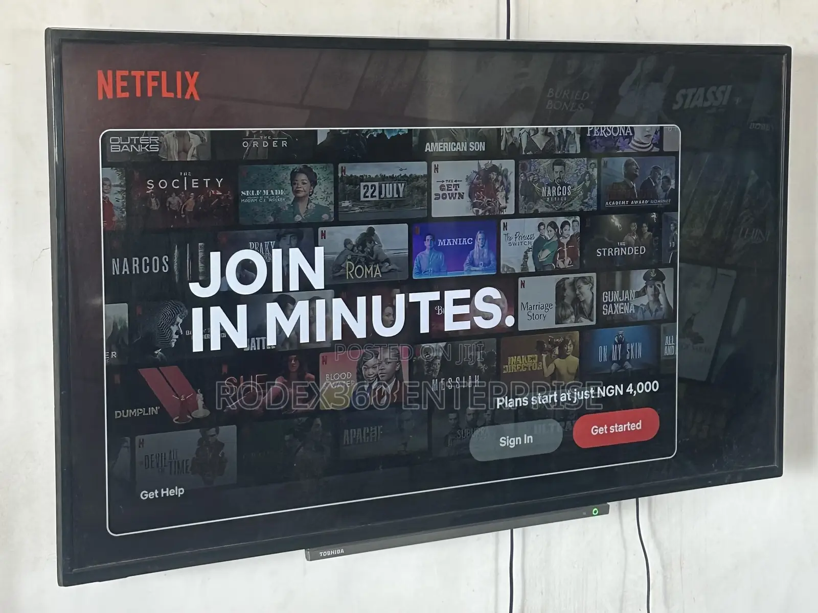 50-inch Uk Used Toshiba Smart Tv For Sale