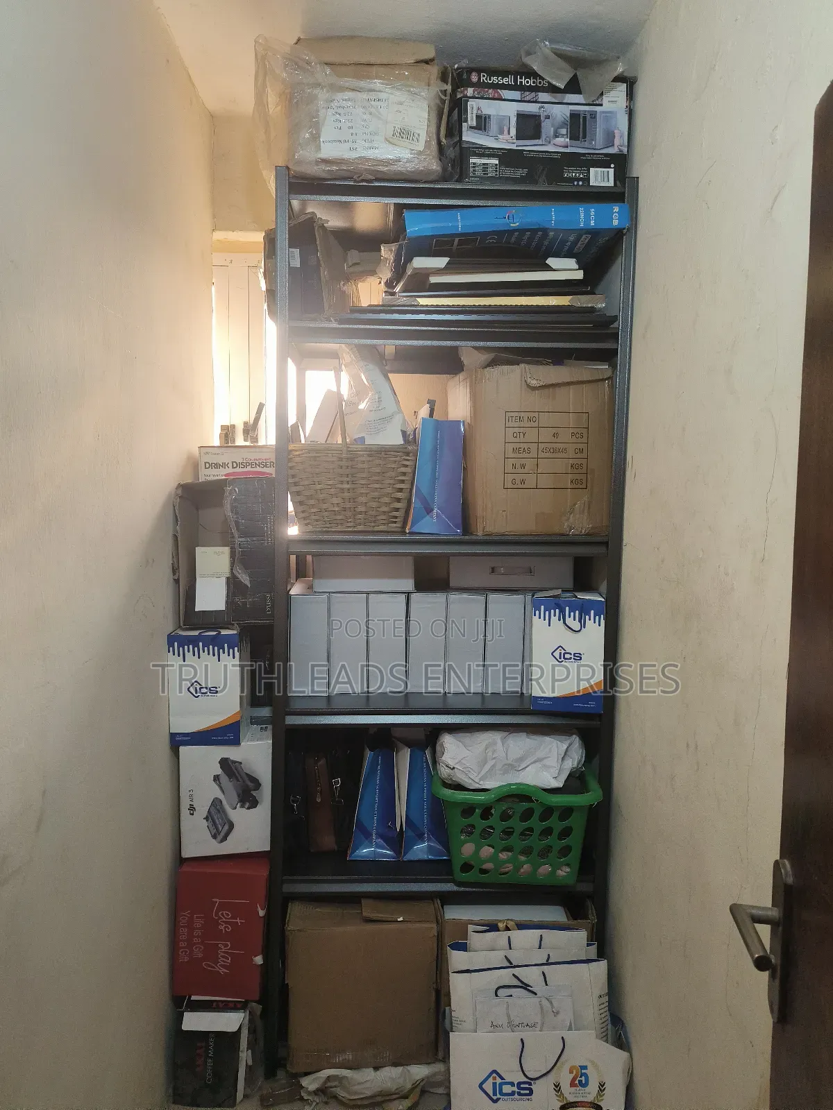 Multifunctional Powder Coated Metal Shelving