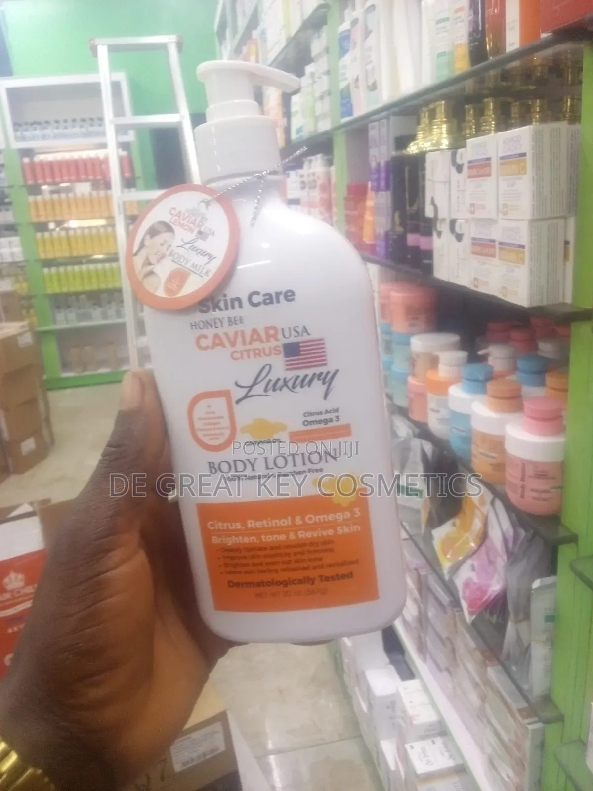 Skin Care Honey Bee Caviar Usa Citrus Luxury Body Lotion