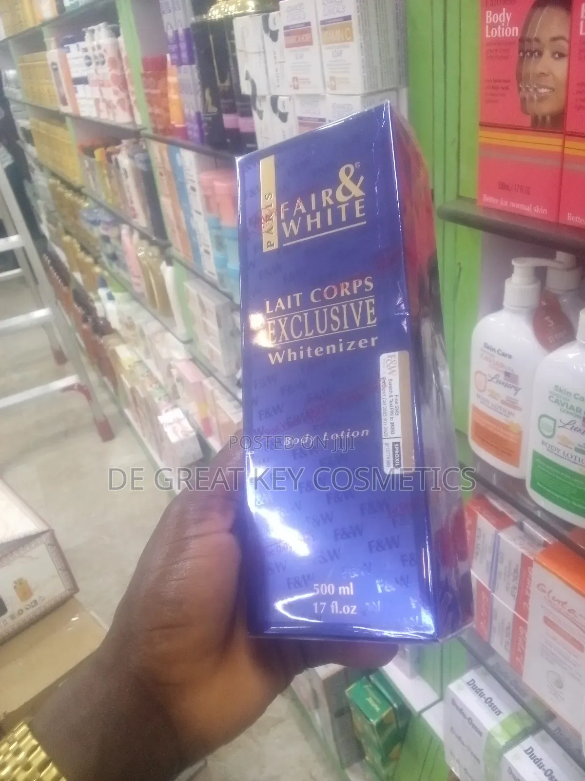 Fair and White Lait Corps Exclusive Whitenizer Body Lotion