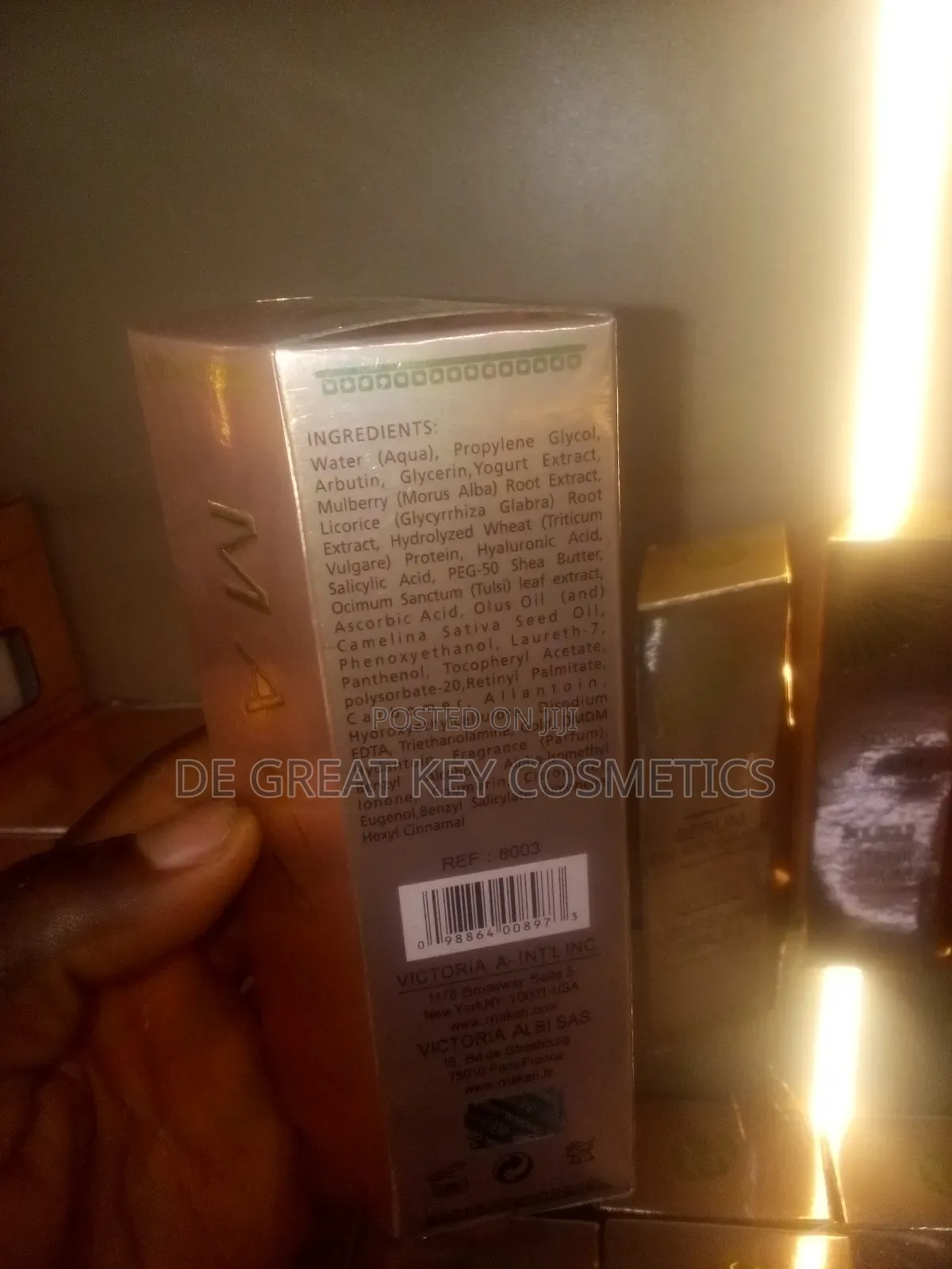 Makari Eclaircissant Avec Omega 3 Gold Lightening Serum