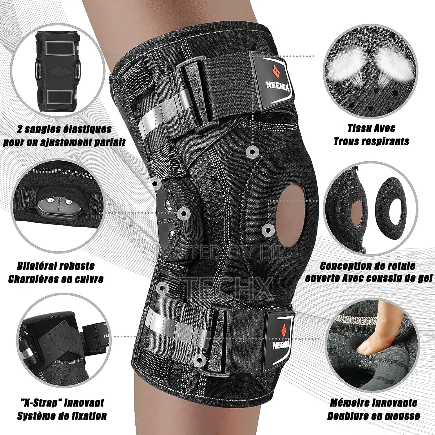 Neenca Professional Knee Brace for Knee Pain, Arthritis,Meniscus Tear