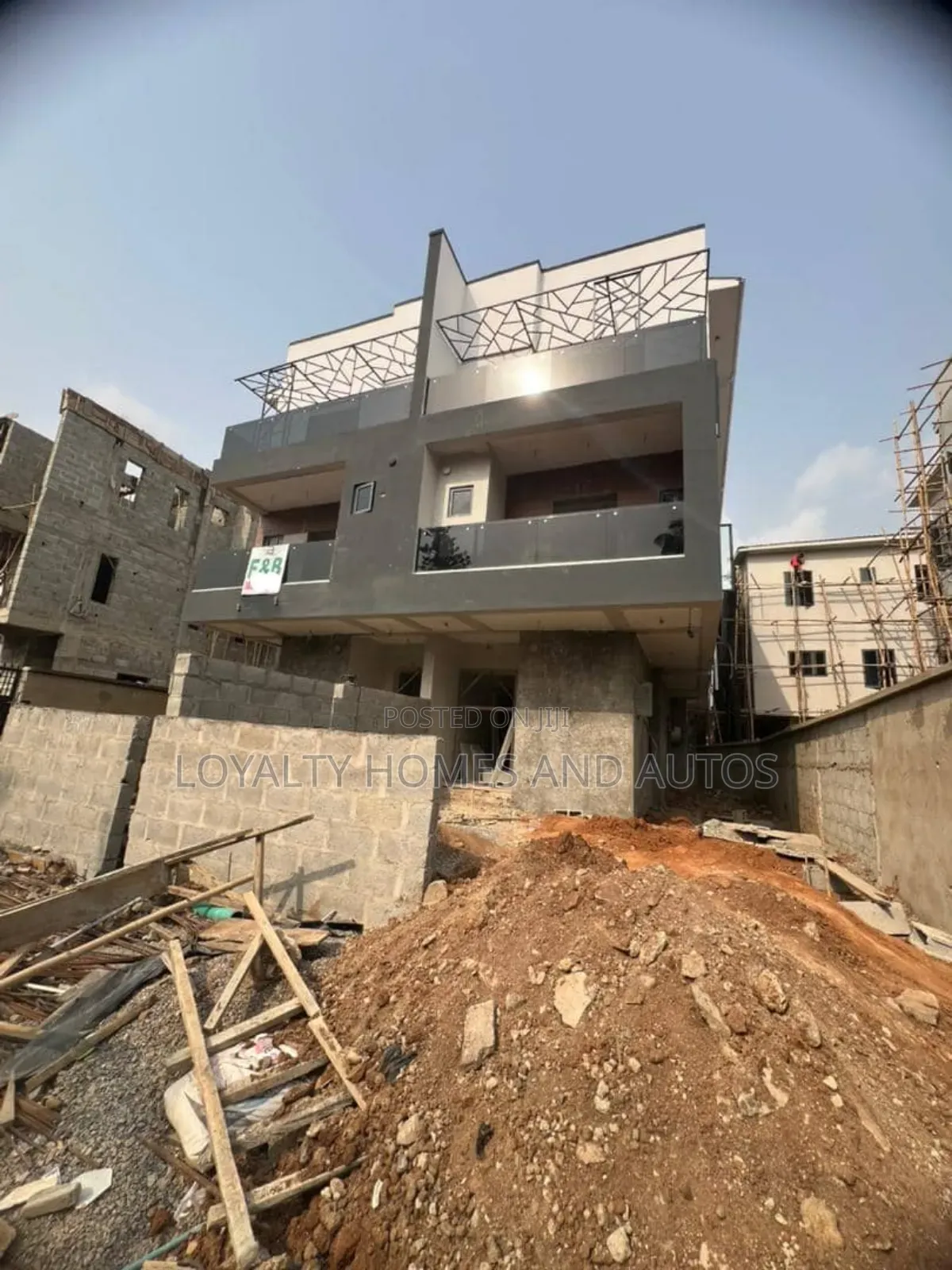 4bdrm Duplex in Adeniyi Jones for sale
