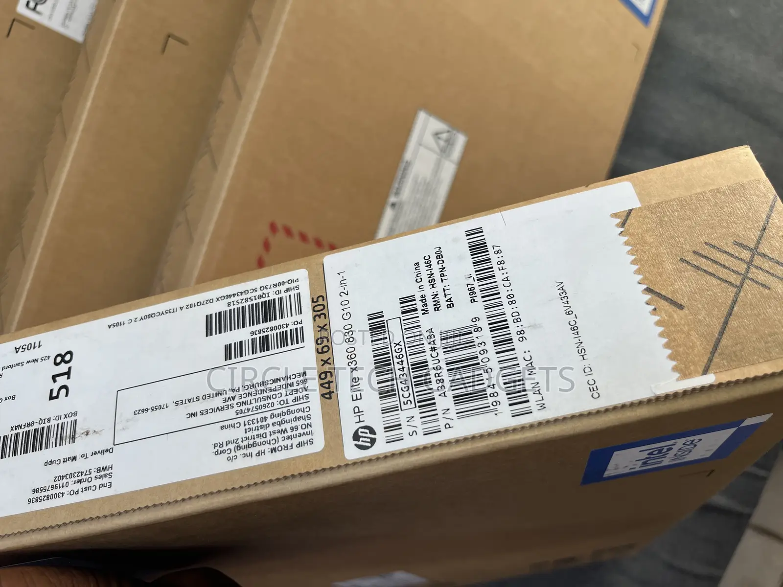 New Laptop HP Elite x360 830 G10 16GB Intel Core i7 SSD 512GB