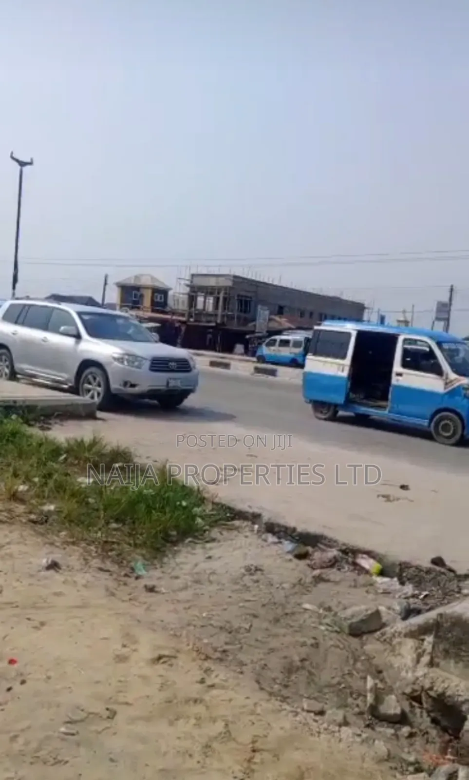 2 Plots of Land Directly Facing the Express Way at Baba Adisa for Sale