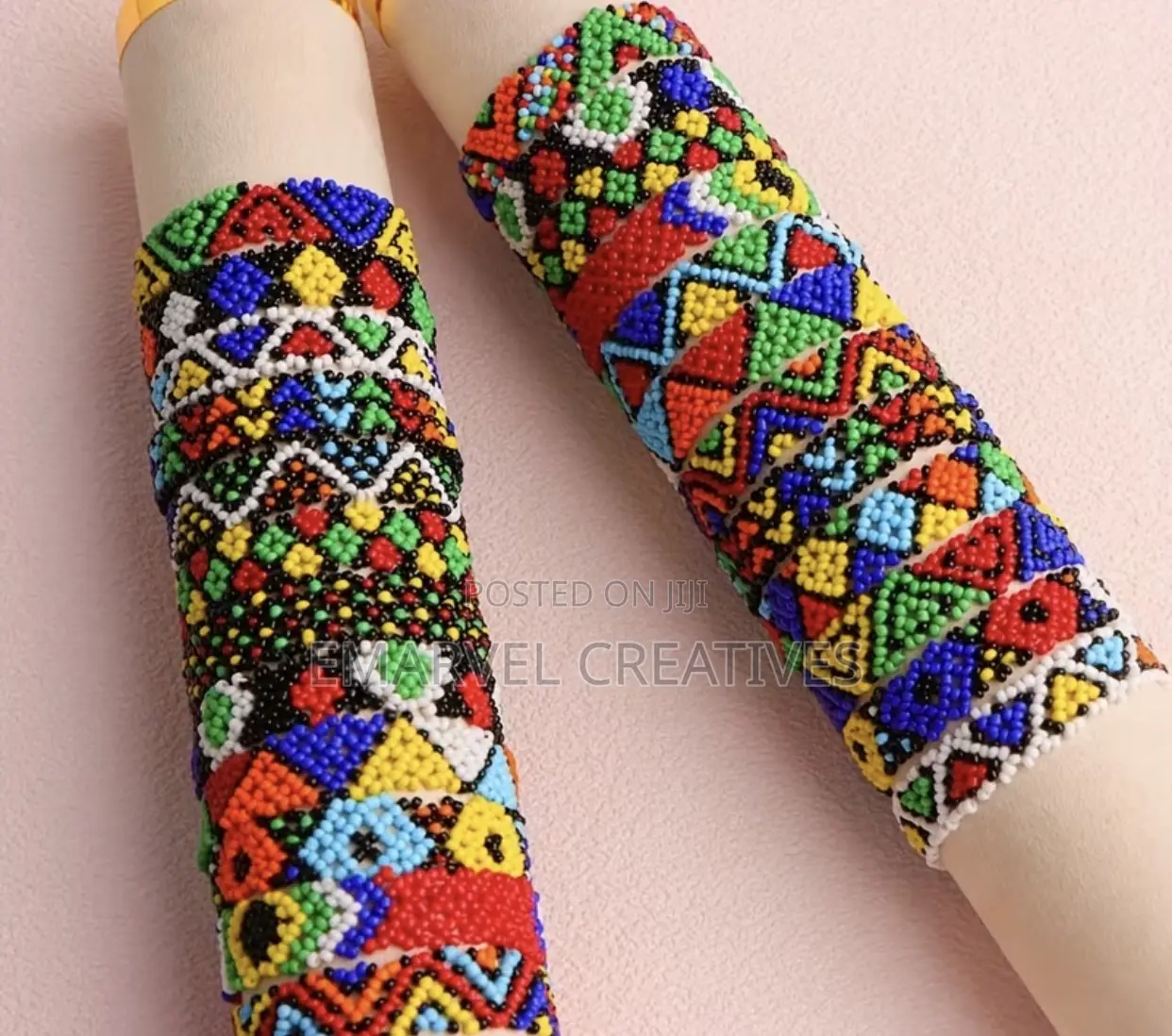 Bohemian Elastic Woven Bead Bracelets for Unisex ,