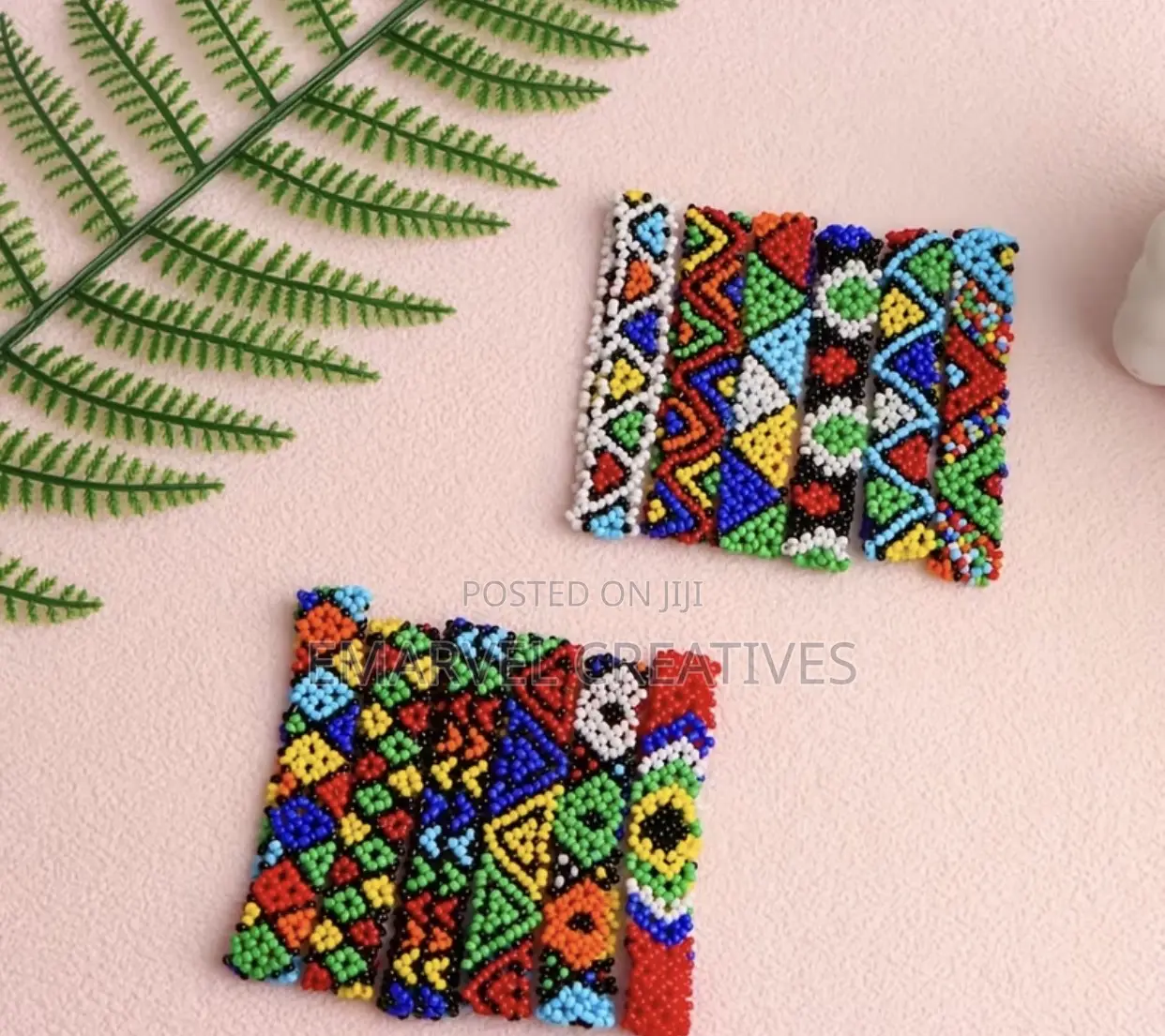 Bohemian Elastic Woven Bead Bracelets for Unisex ,