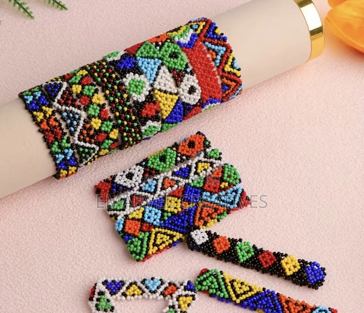 Bohemian Elastic Woven Bead Bracelets for Unisex ,