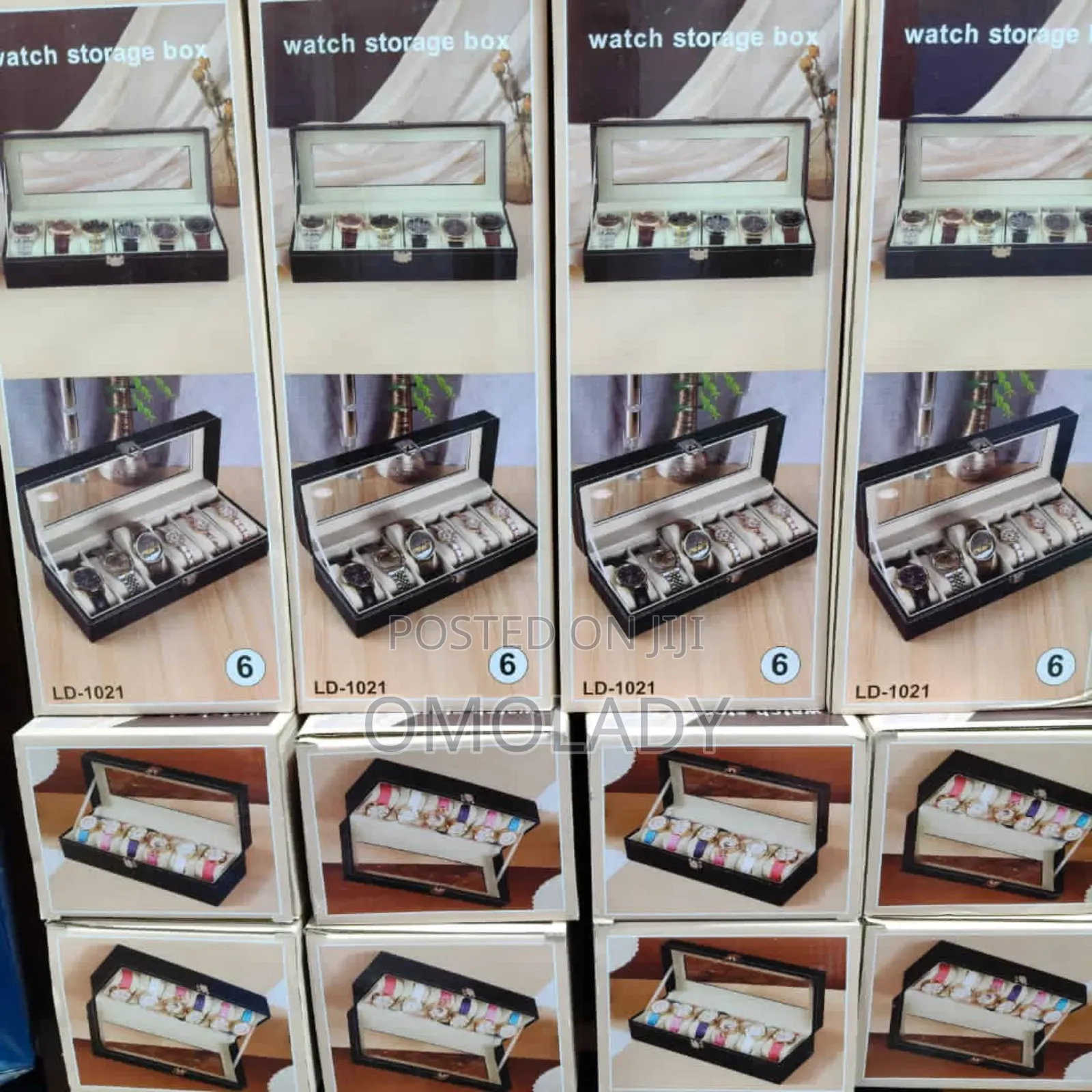 6slot Watch Box Organizer